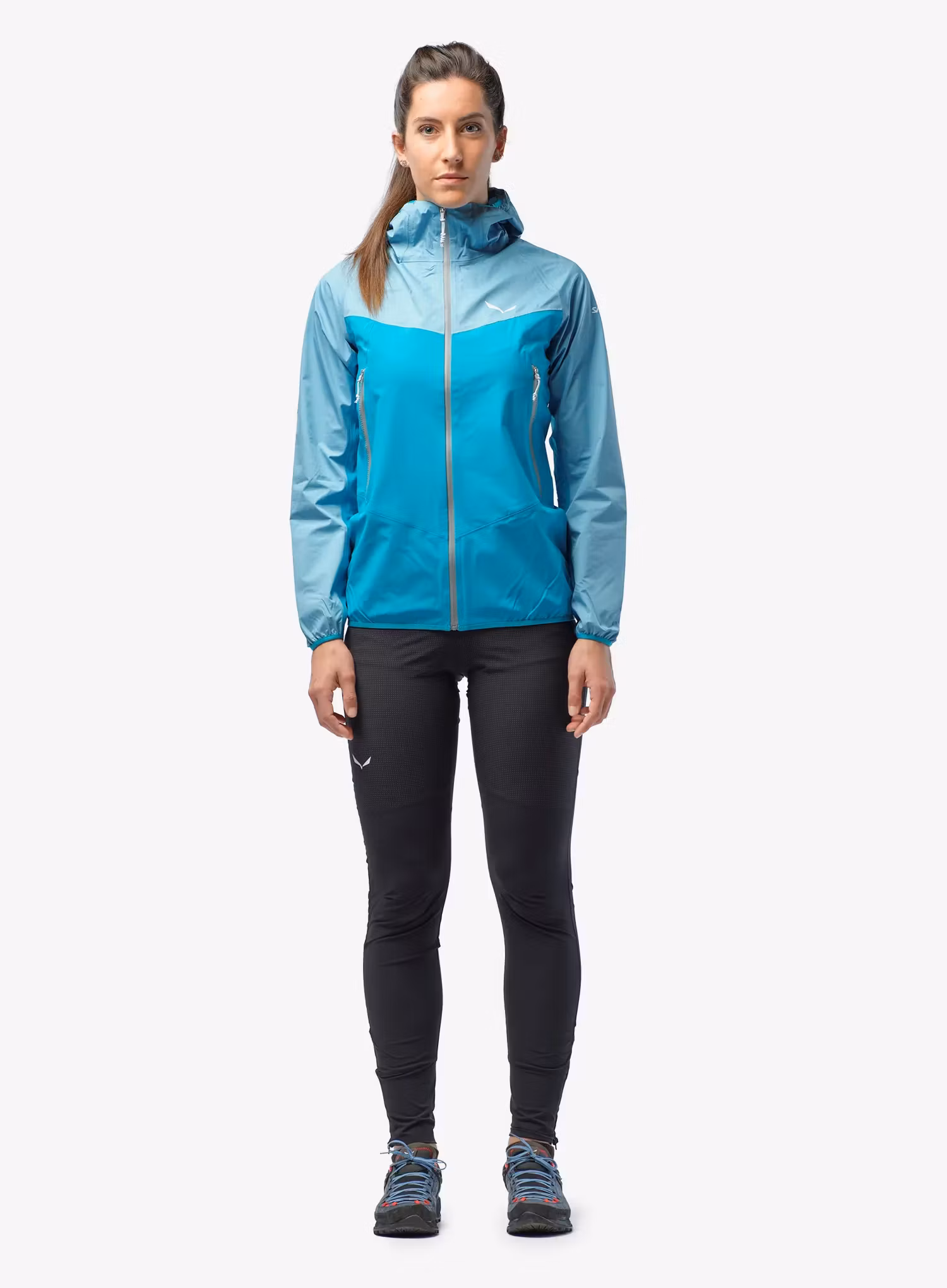 Ženske penjačke hlače Salewa Agner Dst Tights - black out