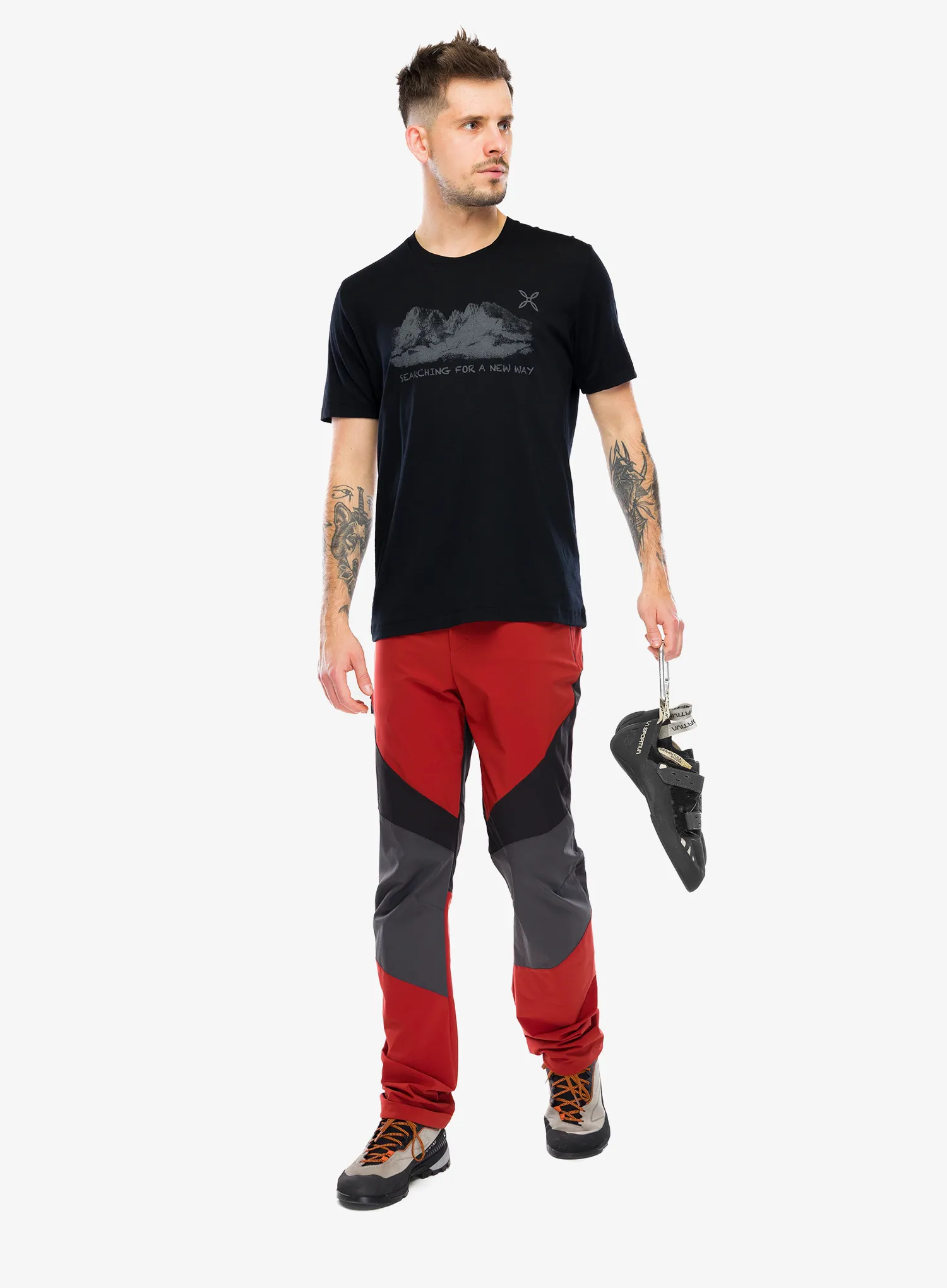 Penjačke hlače Montura Spitze Evo Pants - tobacco