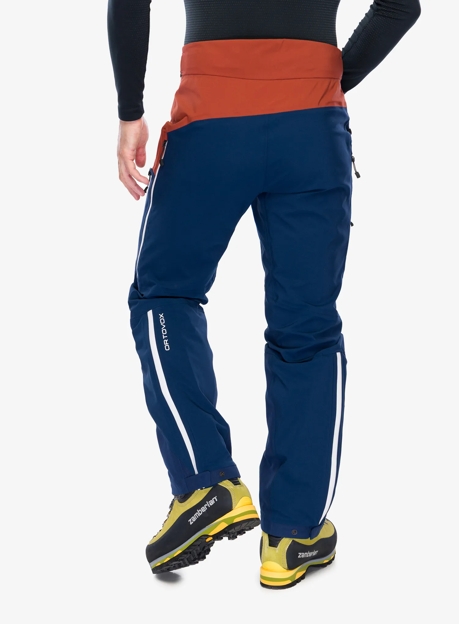 Kišne hlače Ortovox Westalpen 3L Pants - deep ocean