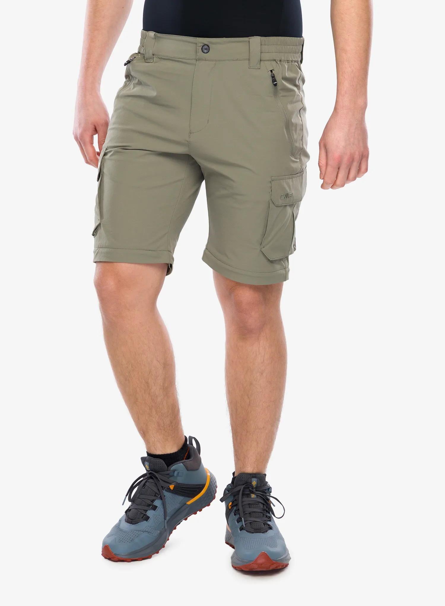 Hlače s odvojivim nogavicama CMP Flux Zip Off Pant - sage