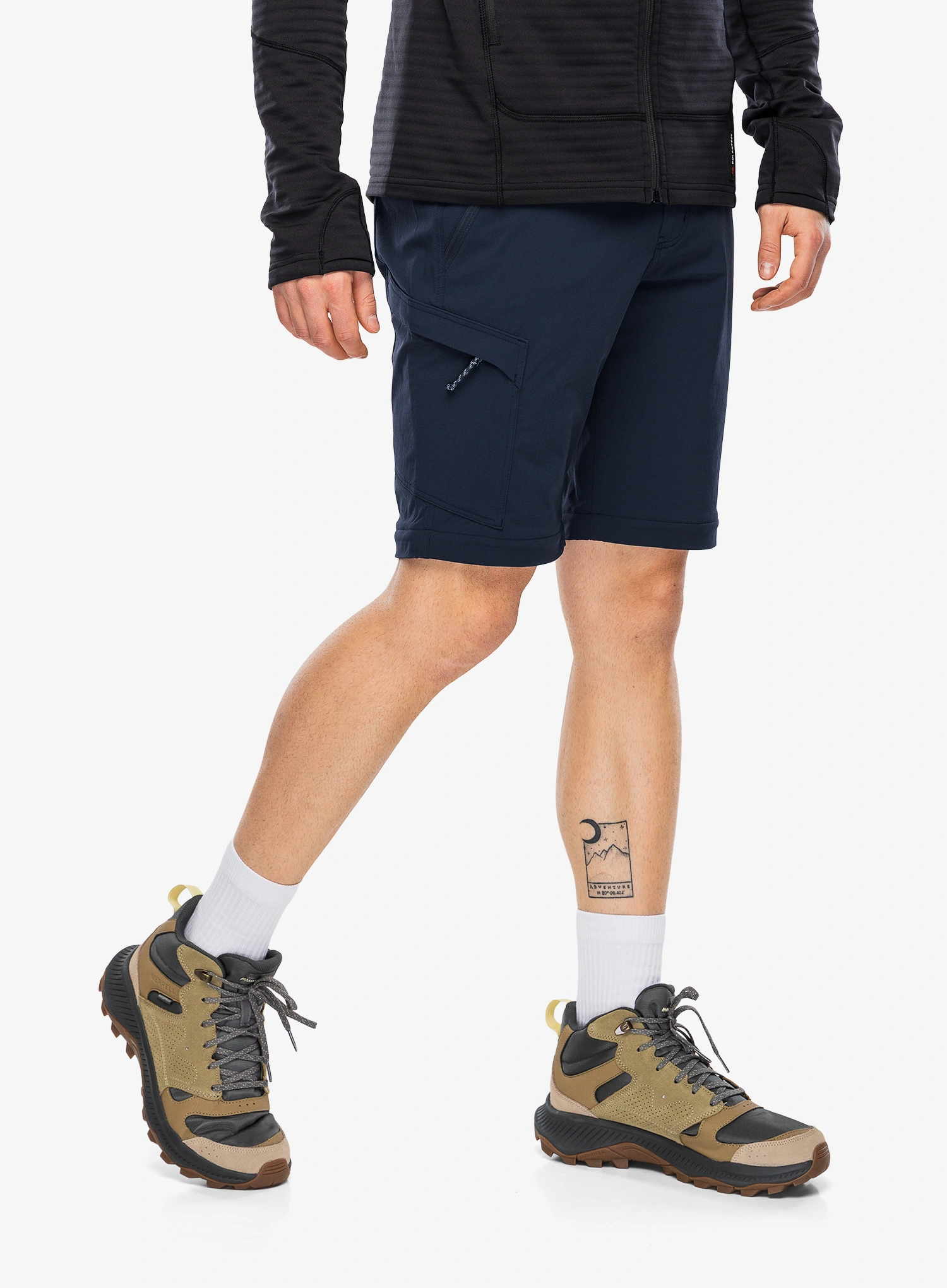 Hlače s odvojivim nogavicama Mammut Runbold IV Zip Off Pants - marine