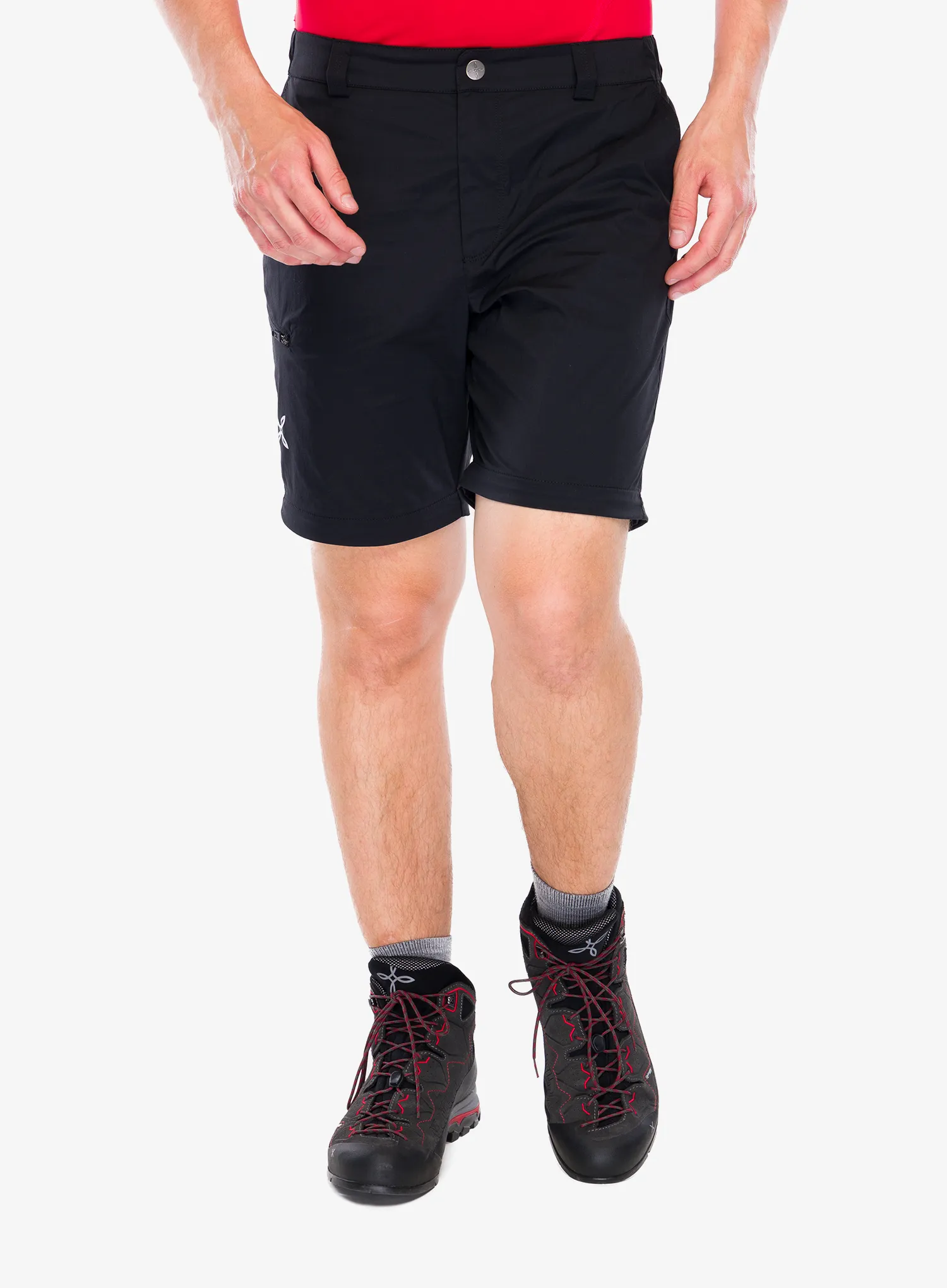 Hlače s odvojivim nogavicama Montura Valbruna Zip Off Pants - black