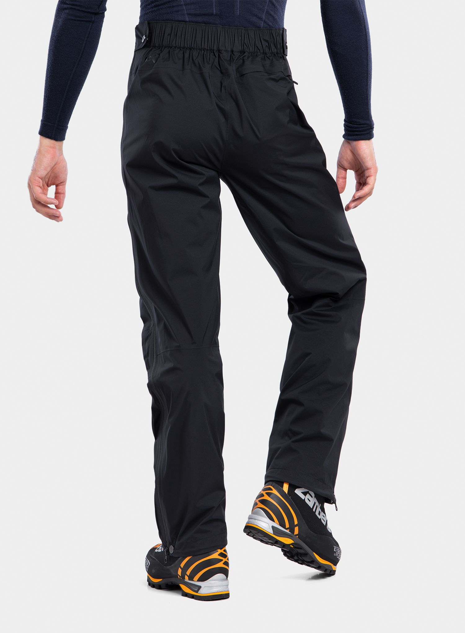 Hlače Black Diamond StormLine Stretch Full Zip Rain Pants - black