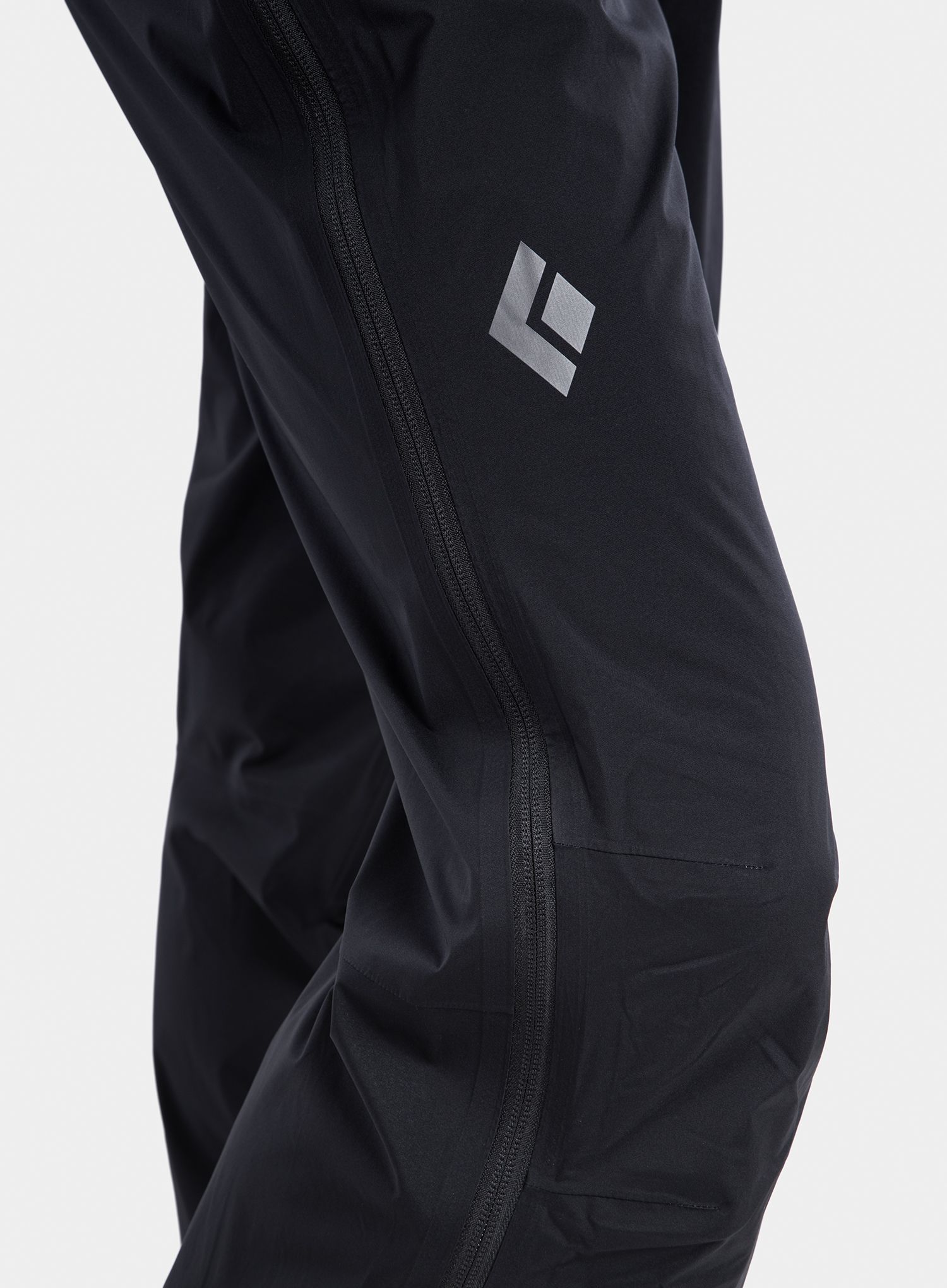 Hlače Black Diamond StormLine Stretch Full Zip Rain Pants - black