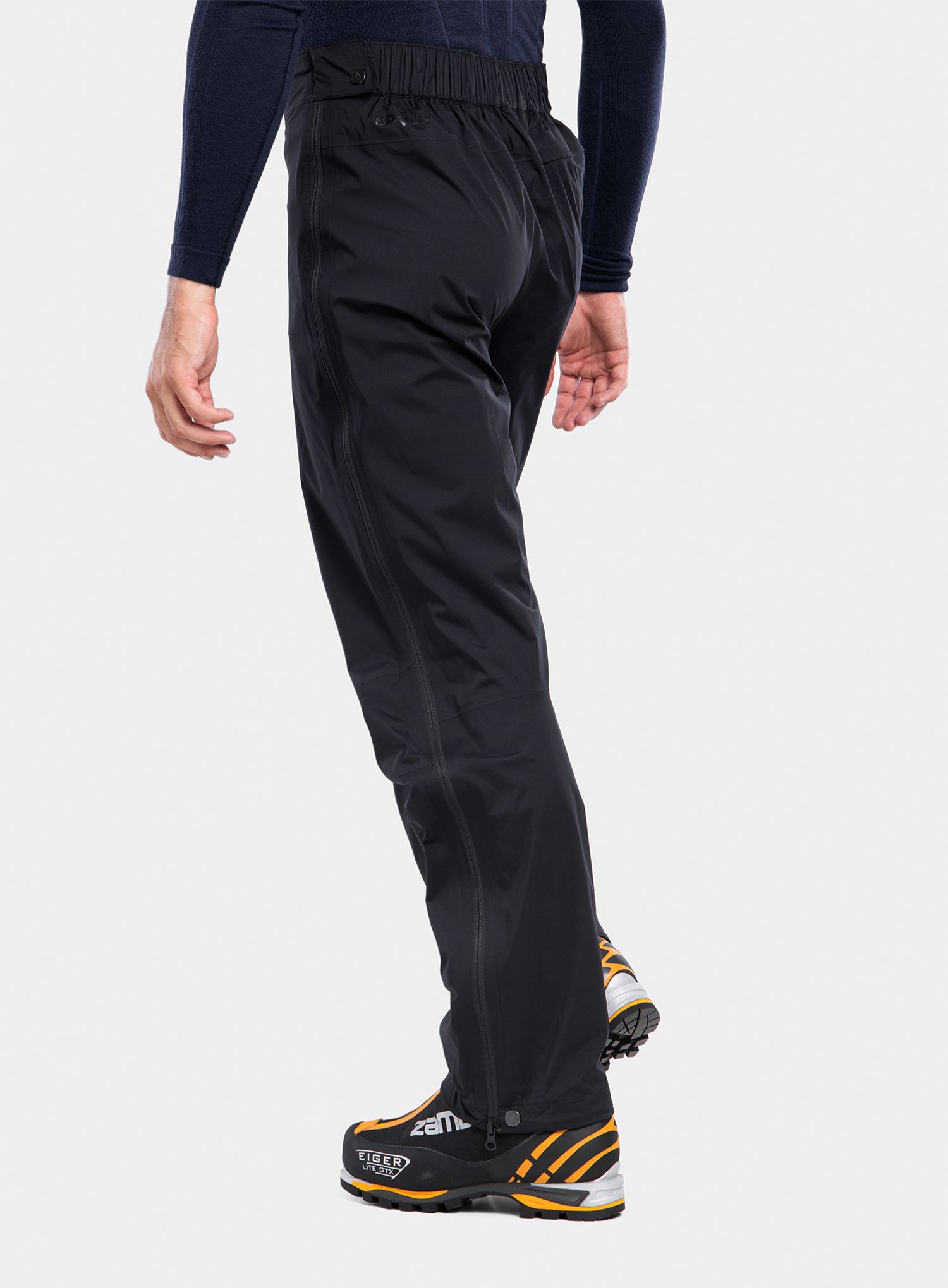 Hlače Black Diamond StormLine Stretch Full Zip Rain Pants - black
