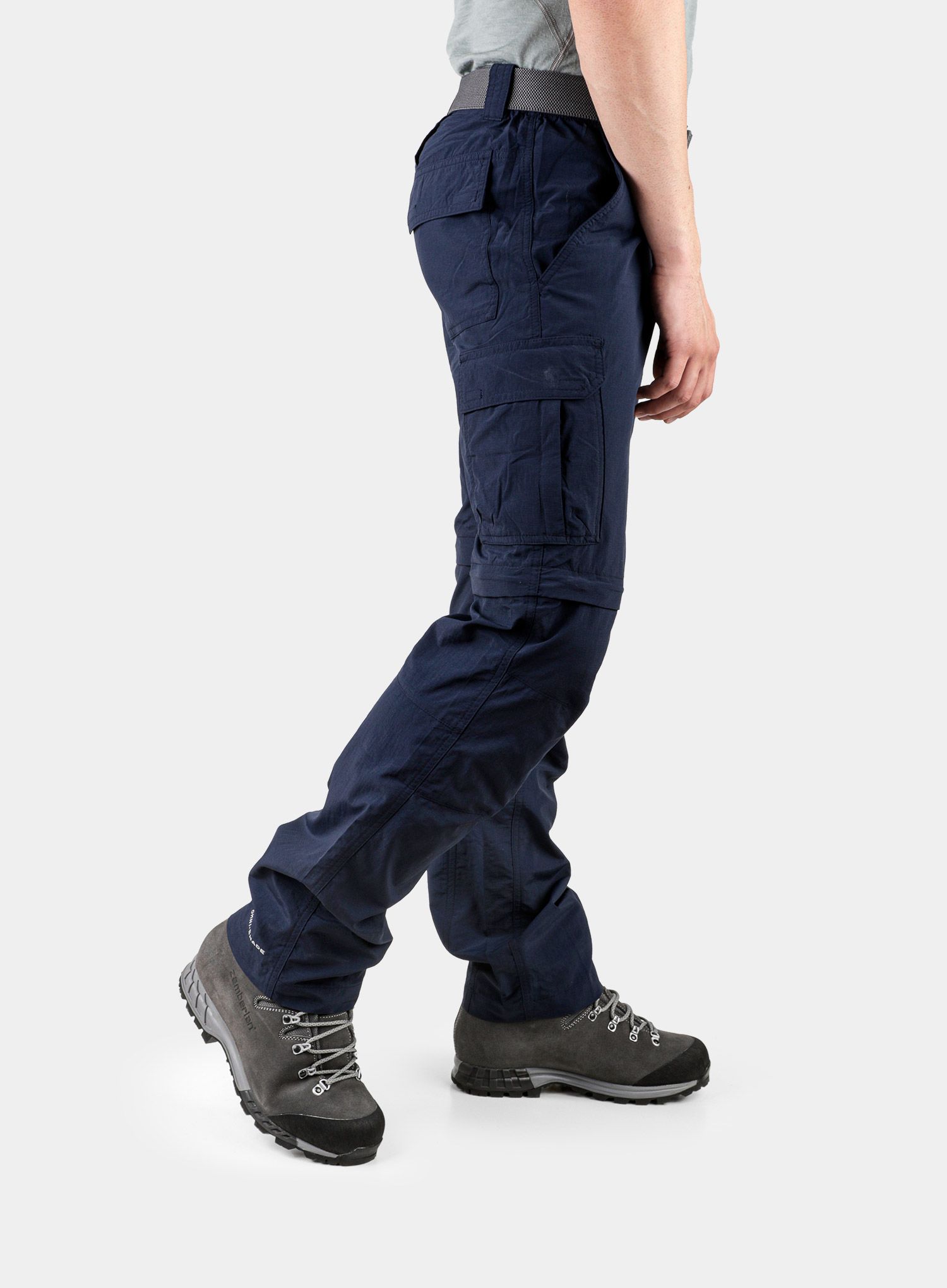 Planinarske hlače Columbia Silver Ridge II Convertible - collegiate navy