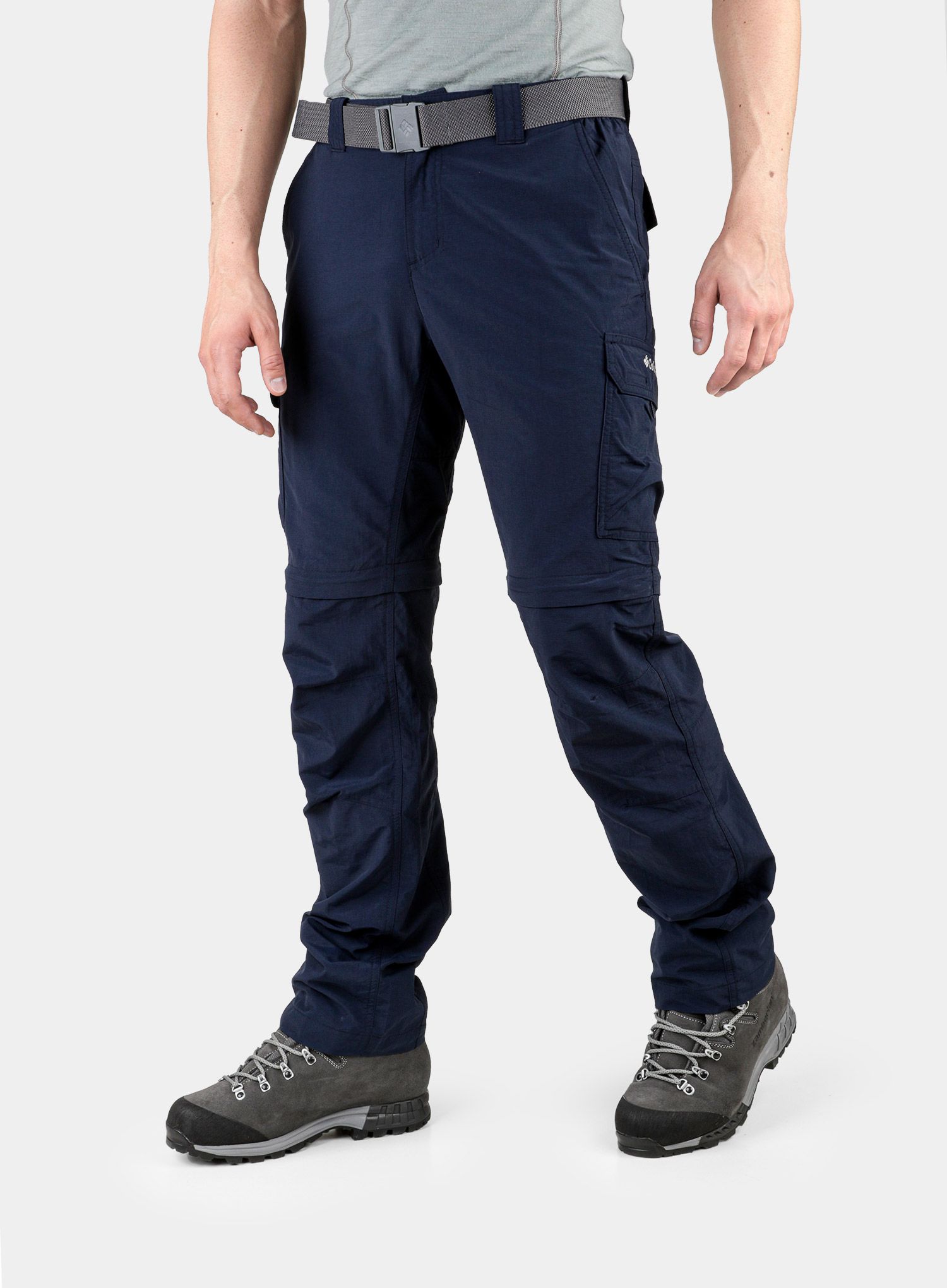 Planinarske hlače Columbia Silver Ridge II Convertible - collegiate navy