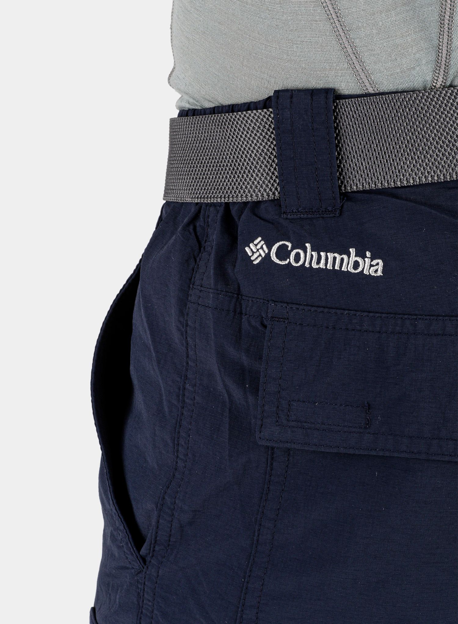 Planinarske hlače Columbia Silver Ridge II Convertible - collegiate navy