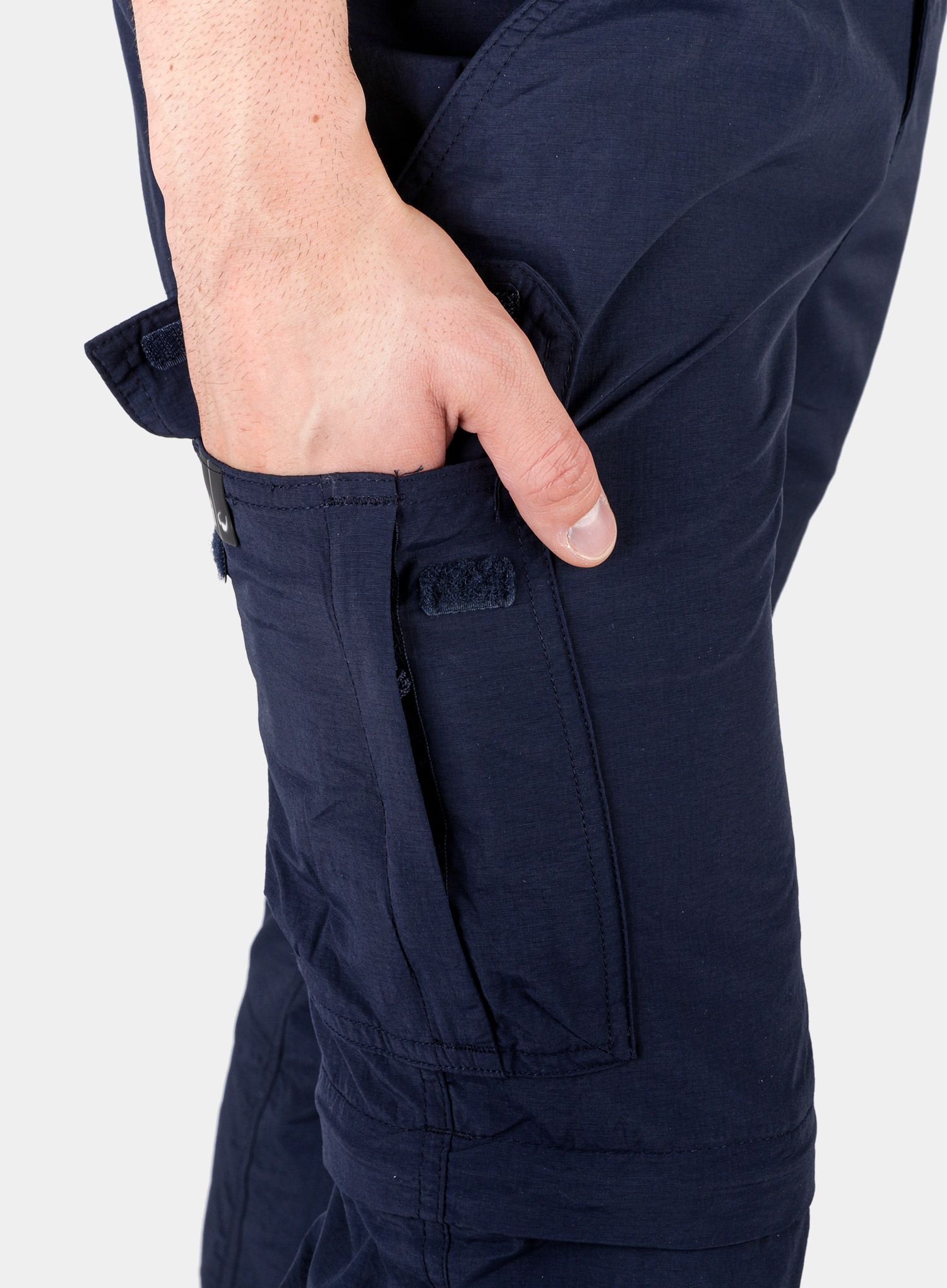 Planinarske hlače Columbia Silver Ridge II Convertible - collegiate navy