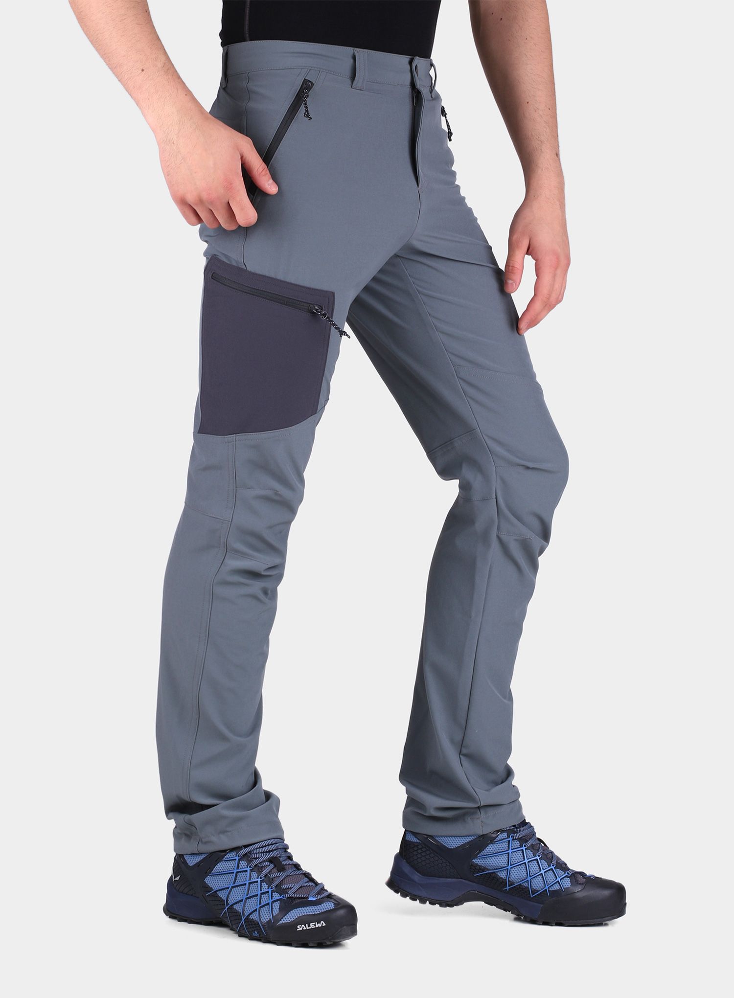 Planinarske hlače Columbia Triple Canyon Pant - city grey/shark