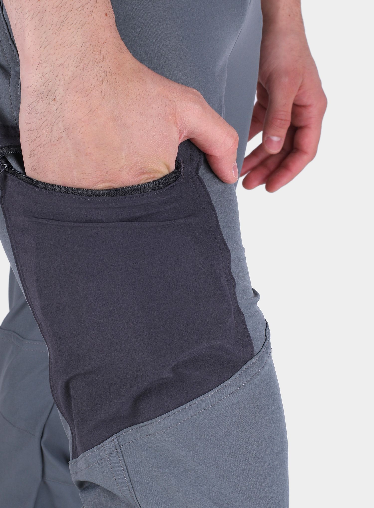 Planinarske hlače Columbia Triple Canyon Pant - city grey/shark
