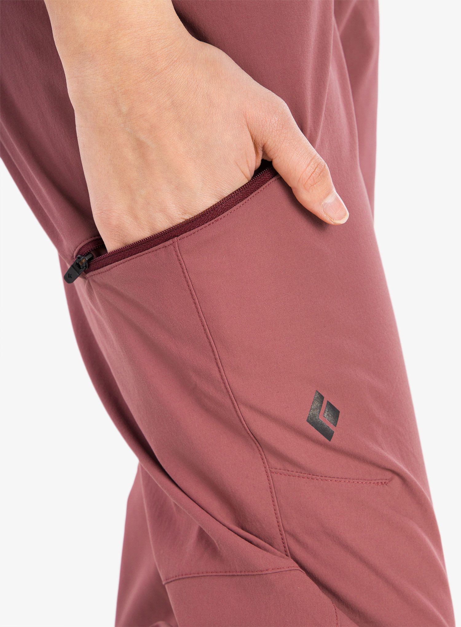 Ženske hlače Black Diamond Technician Jogger Pants - cherrywood