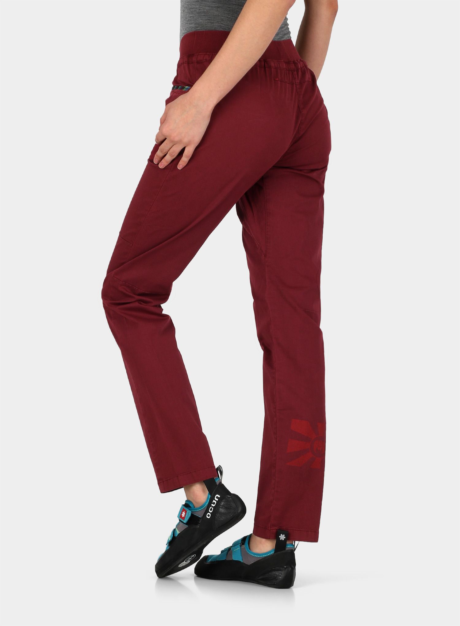 Ženske hlače Edelrid Glory Pants IV - aubergine