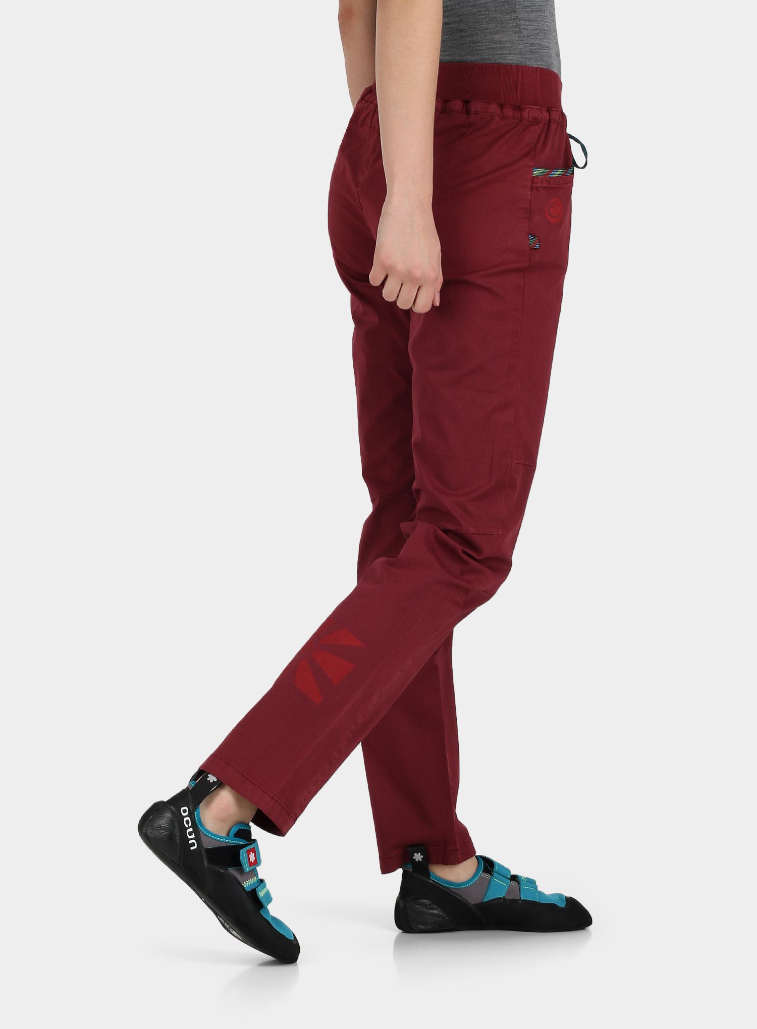 Ženske hlače Edelrid Glory Pants IV - aubergine