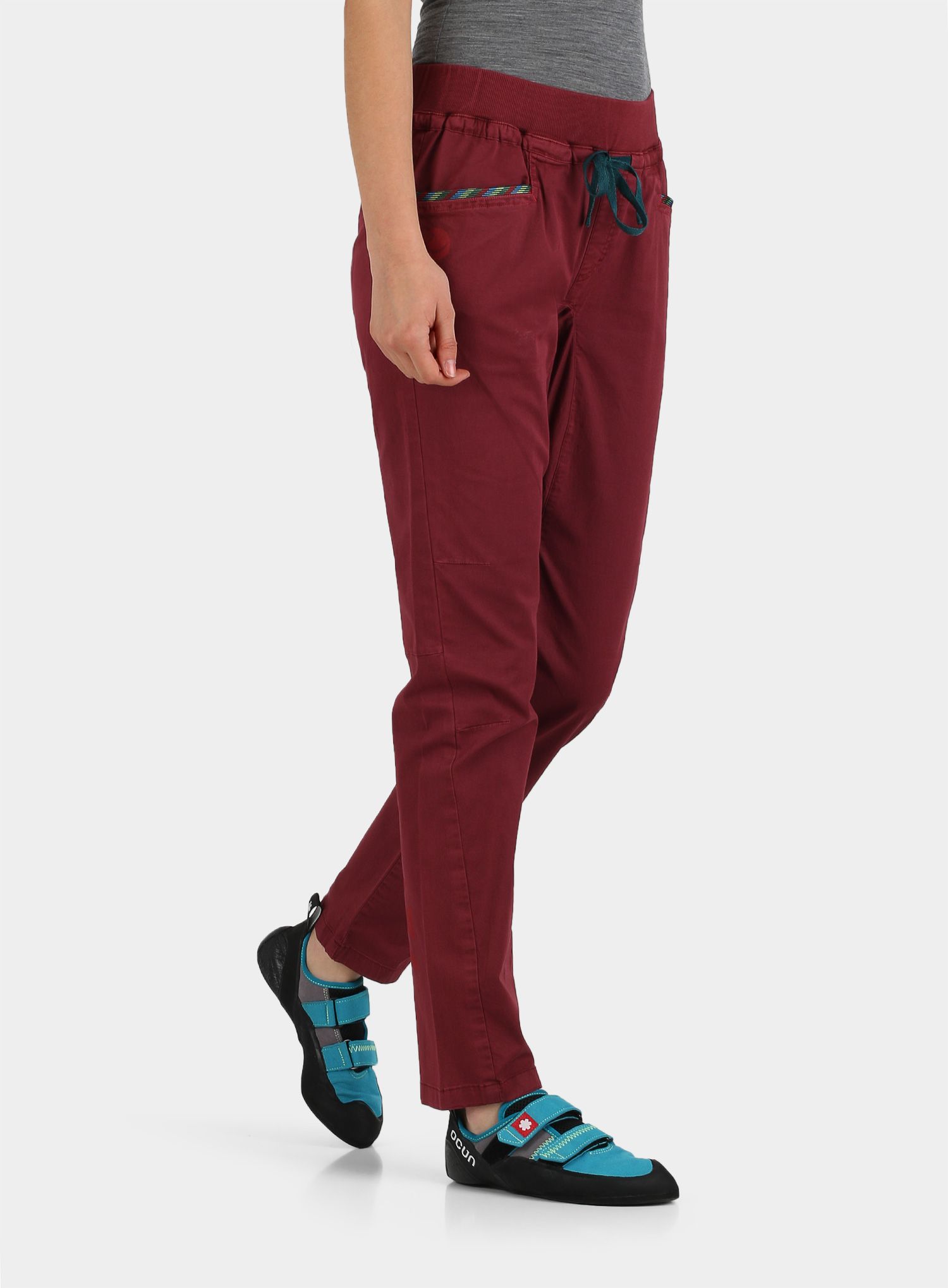 Ženske hlače Edelrid Glory Pants IV - aubergine