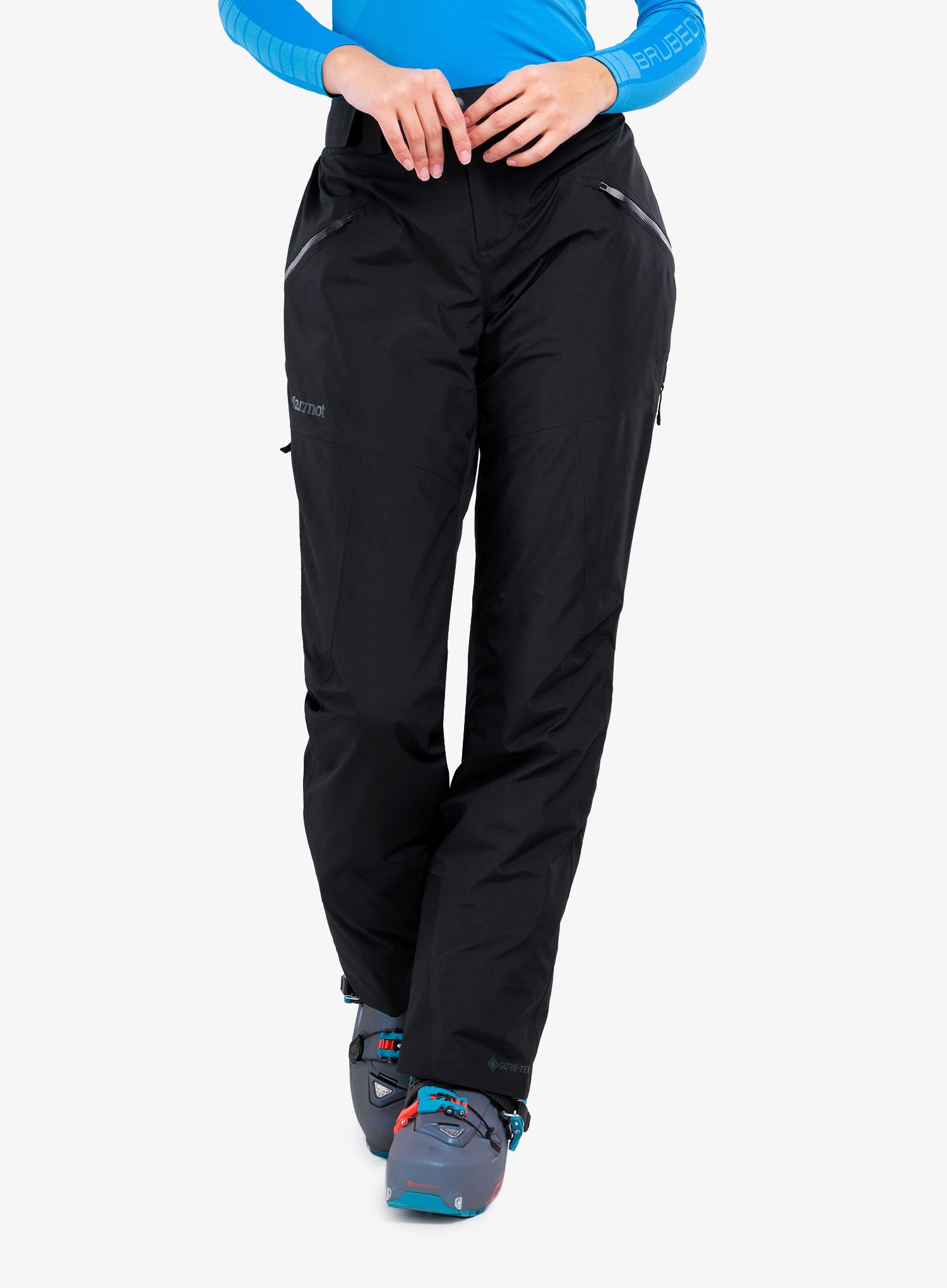 Ženske GORE-TEX hlače Marmot Lightray Pant - black