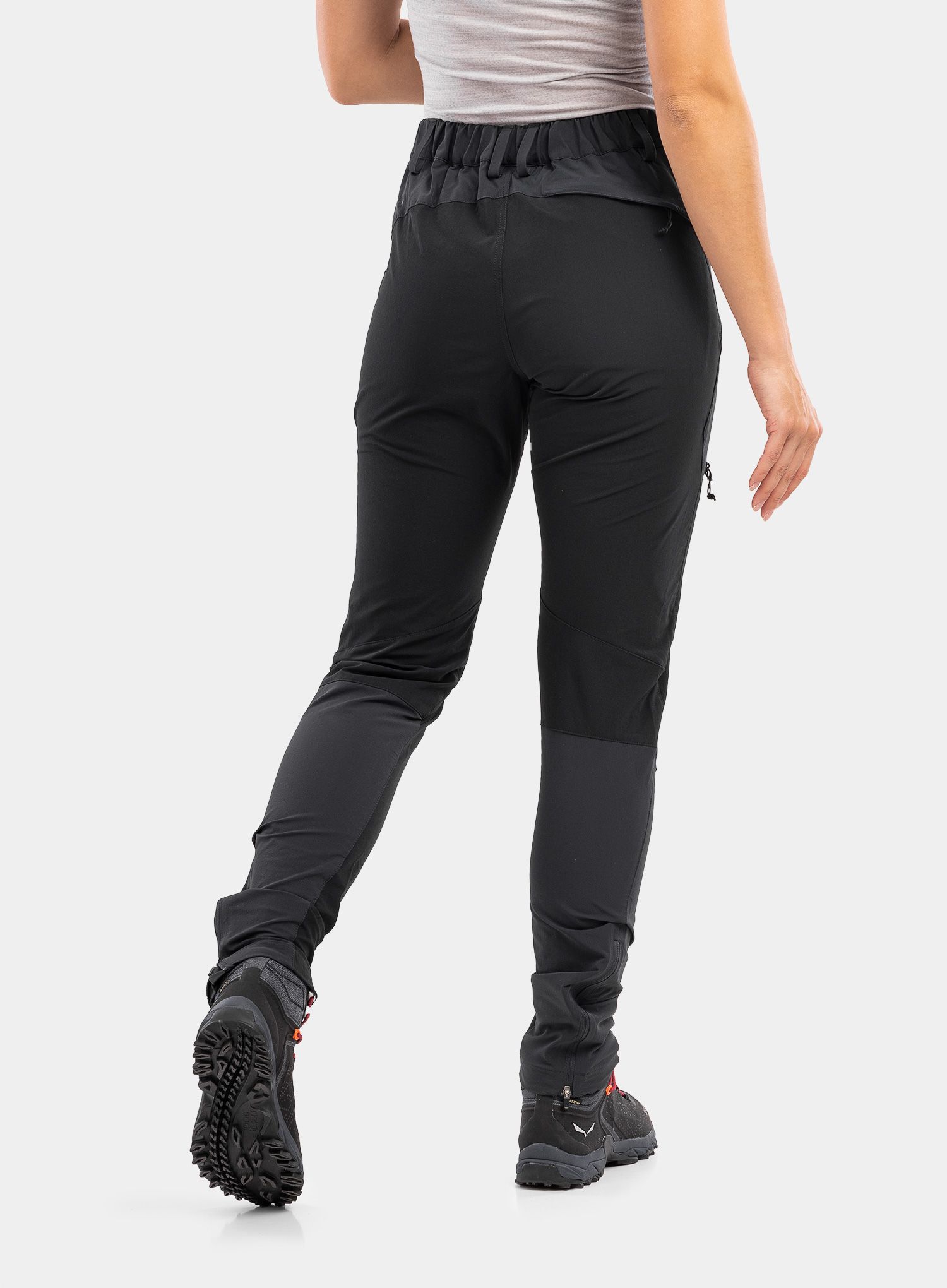 Ženske hlače Rab Torque Mountain Pants - beluga/black