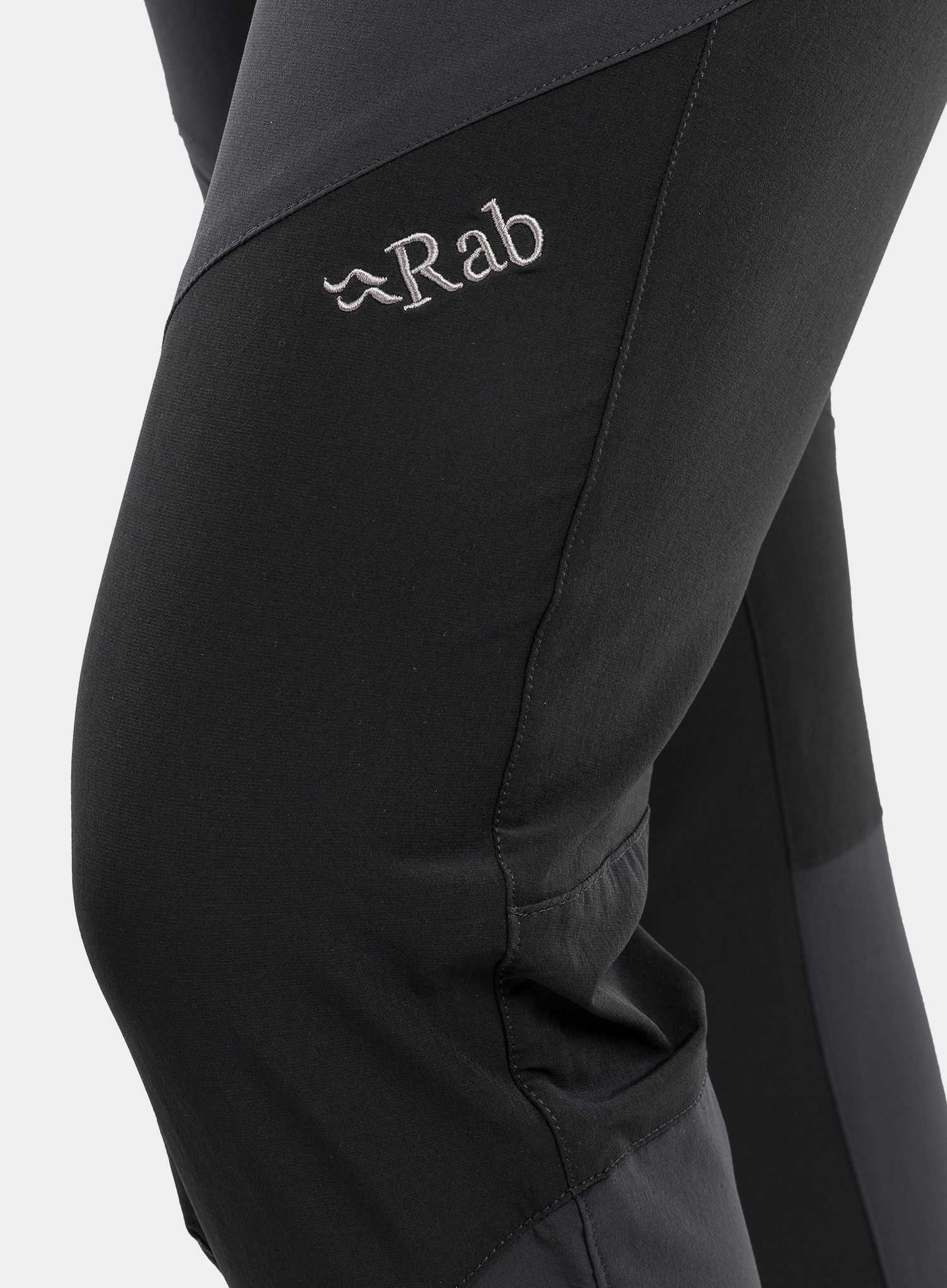 Ženske hlače Rab Torque Mountain Pants - beluga/black