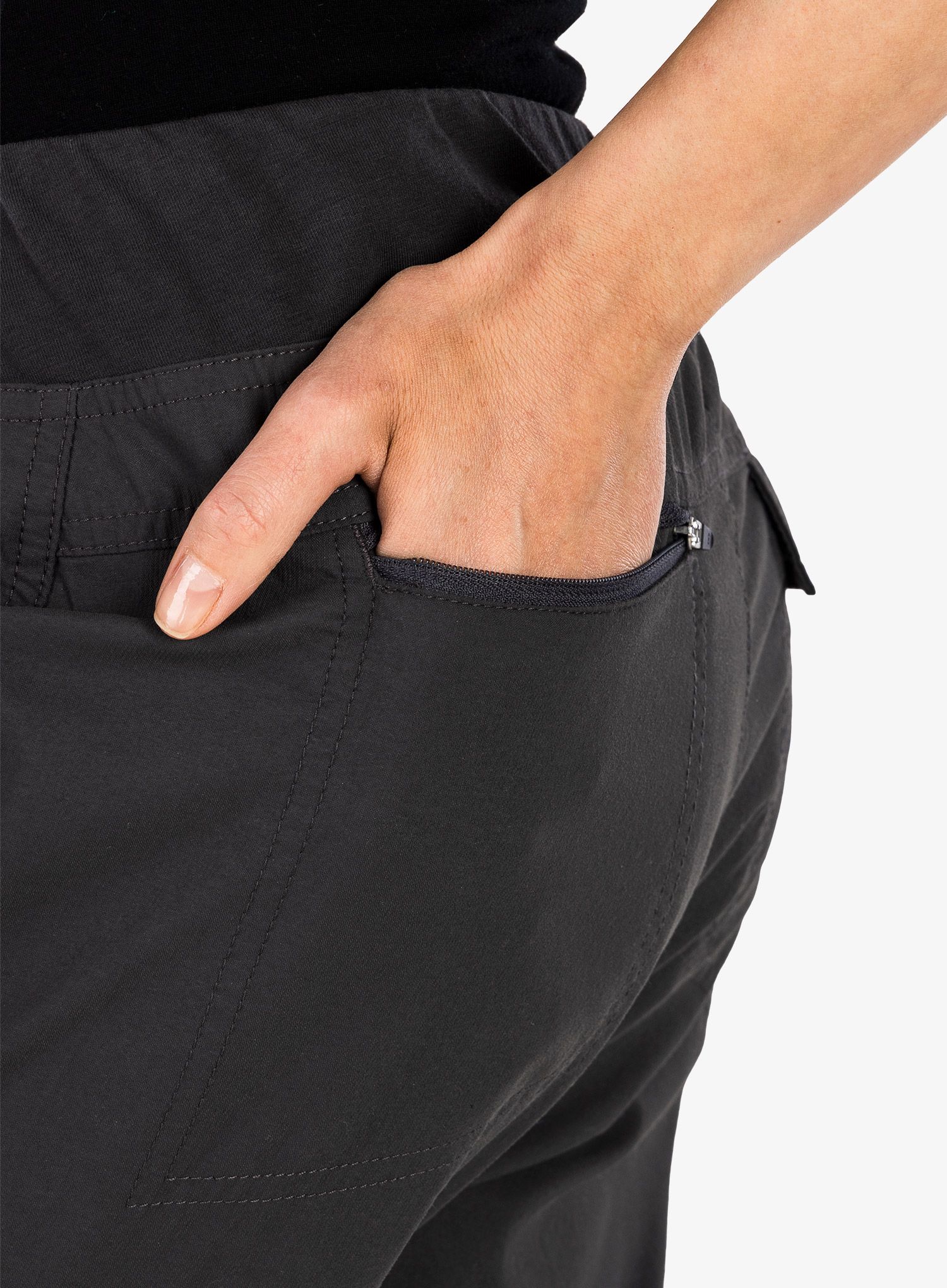 Ženske hlače Royal Robbins Bug Barrier Jammer Zip'N'Go Pant - asphalt