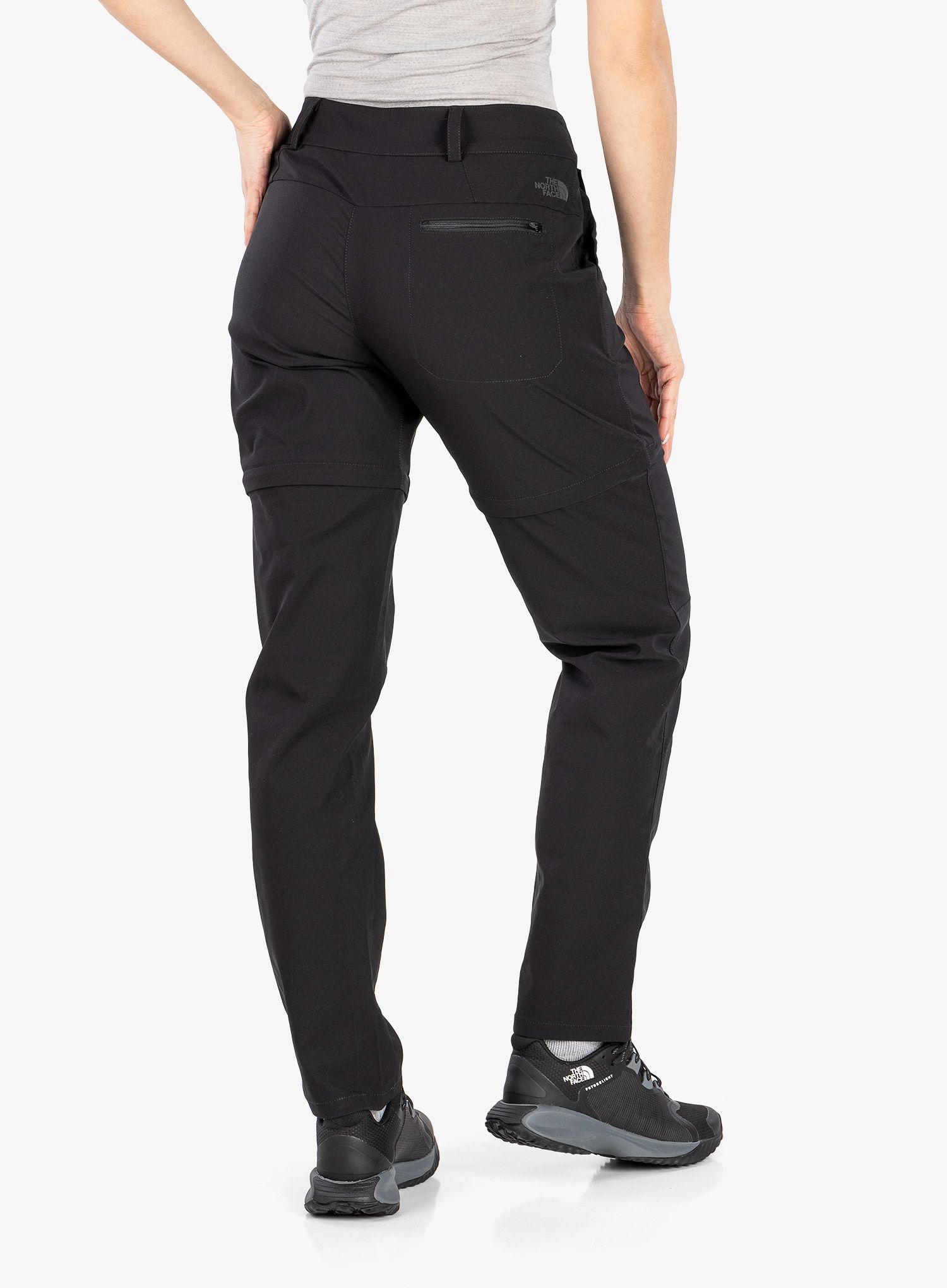 Ženske hlače The North Face Paramount Convertible Mid Rise - tnf black