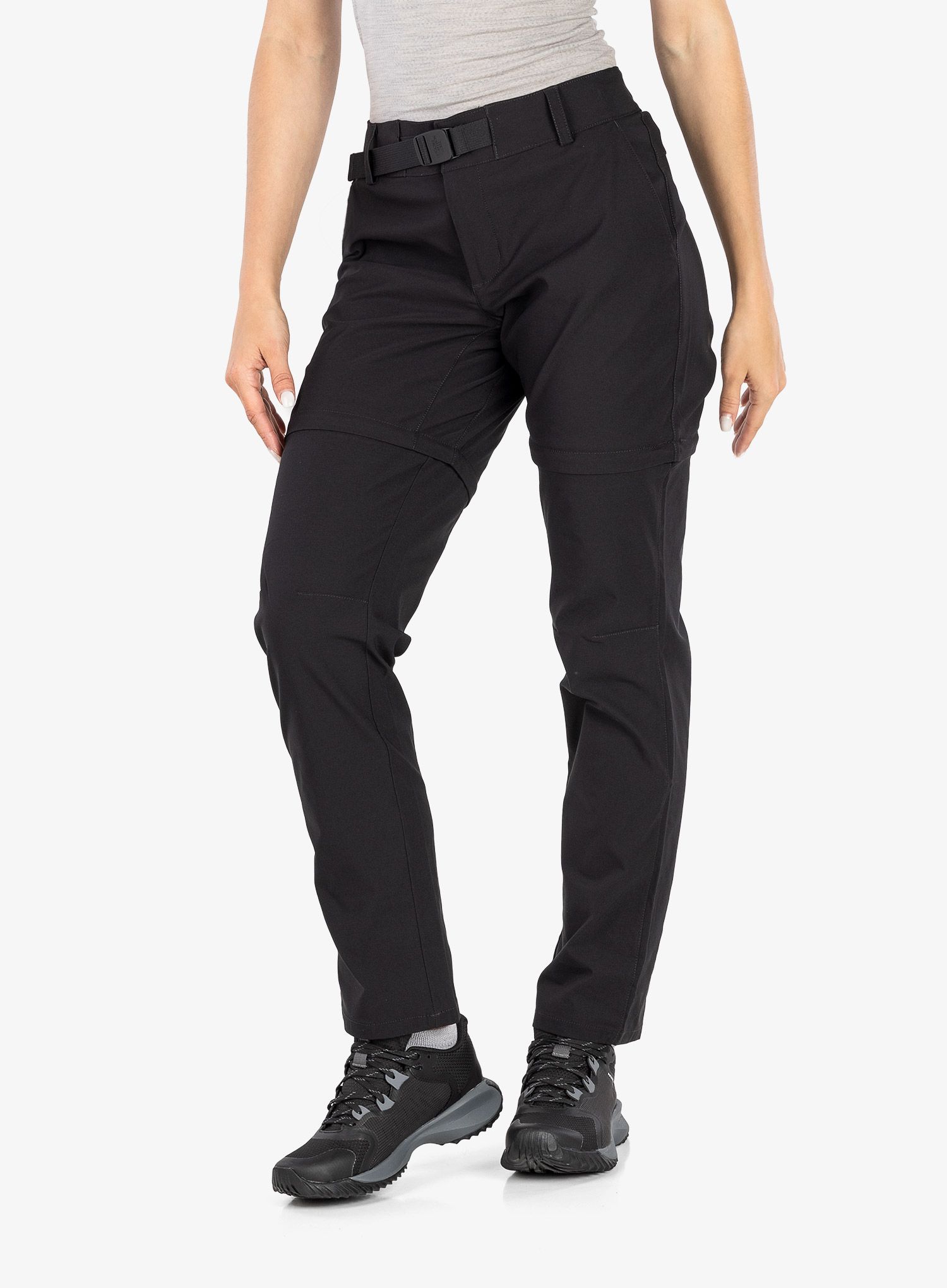 Ženske hlače The North Face Paramount Convertible Mid Rise - tnf black