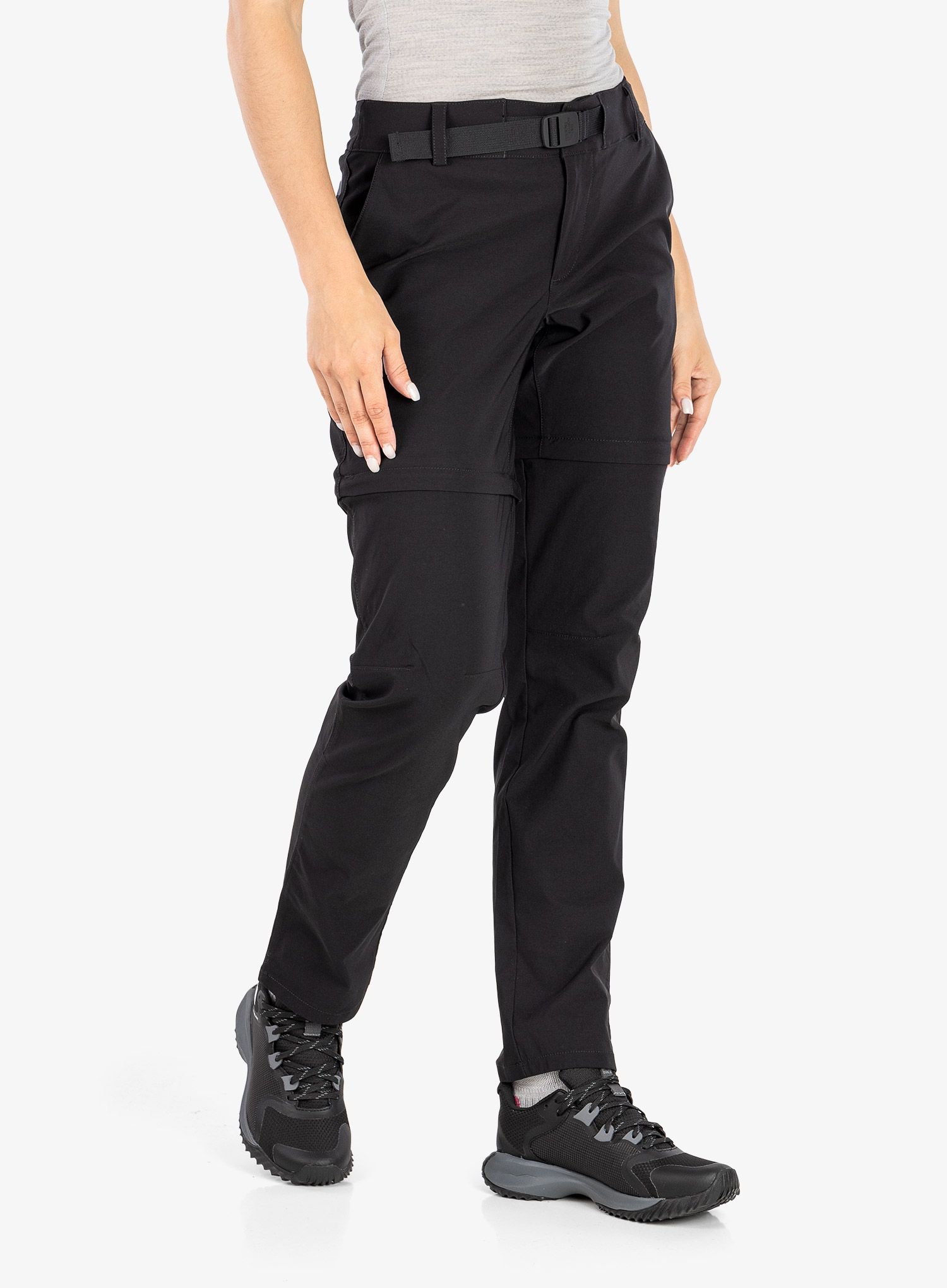 Ženske hlače The North Face Paramount Convertible Mid Rise - tnf black