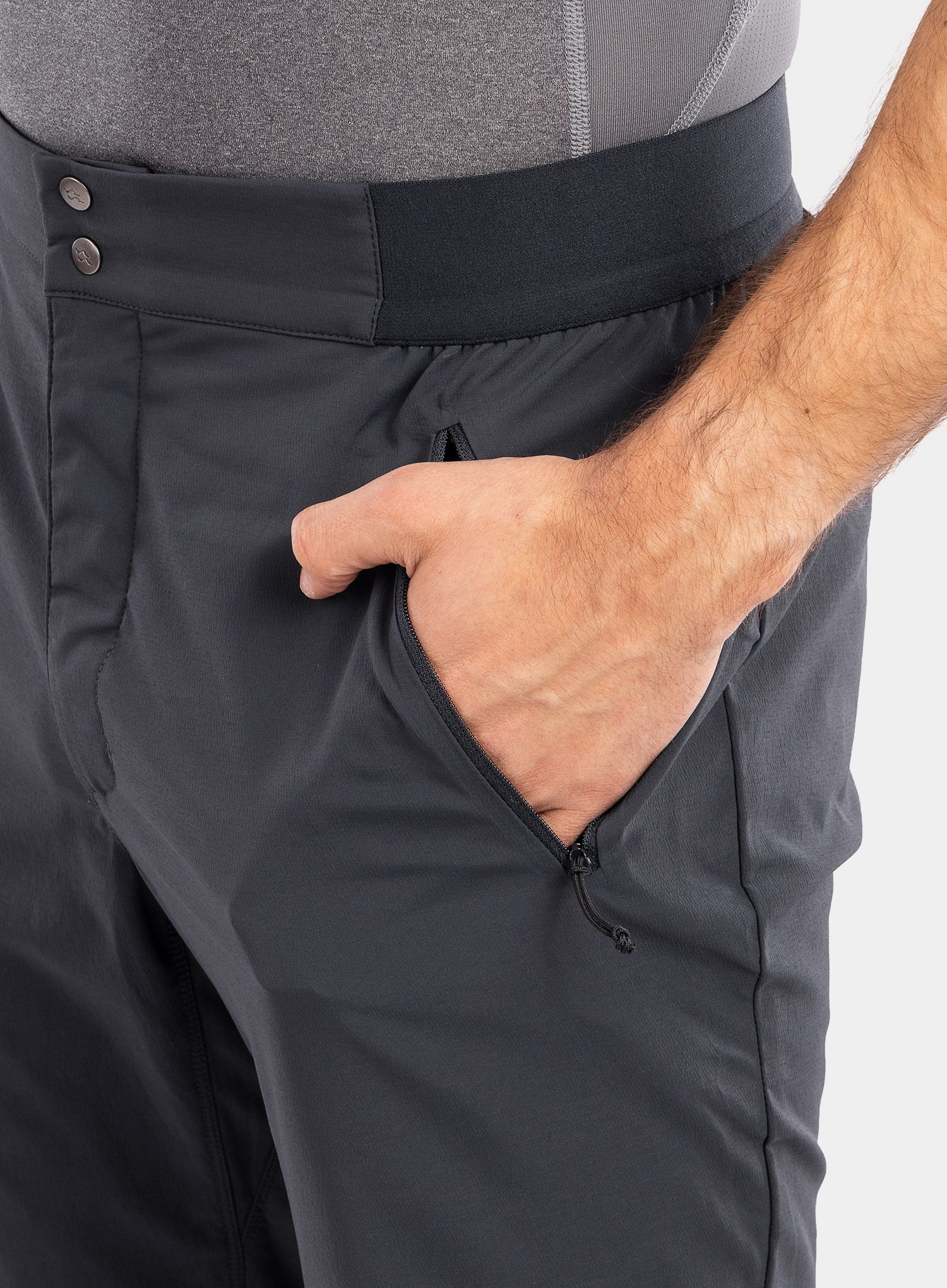 Softshell hlače Rab Ascendor Light Pants - beluga