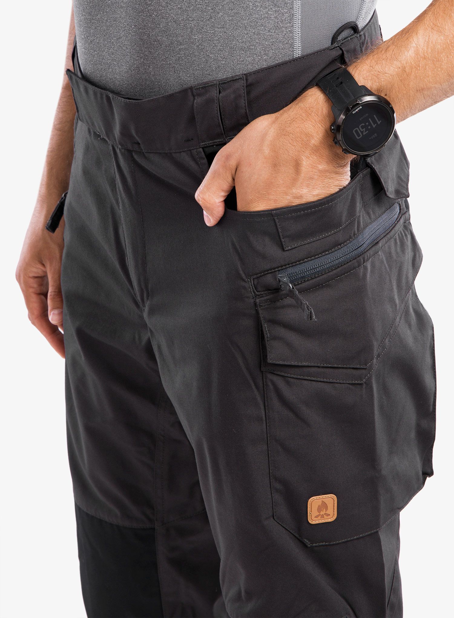 Hlače Helikon-Tex Pilgrim - ash grey/black