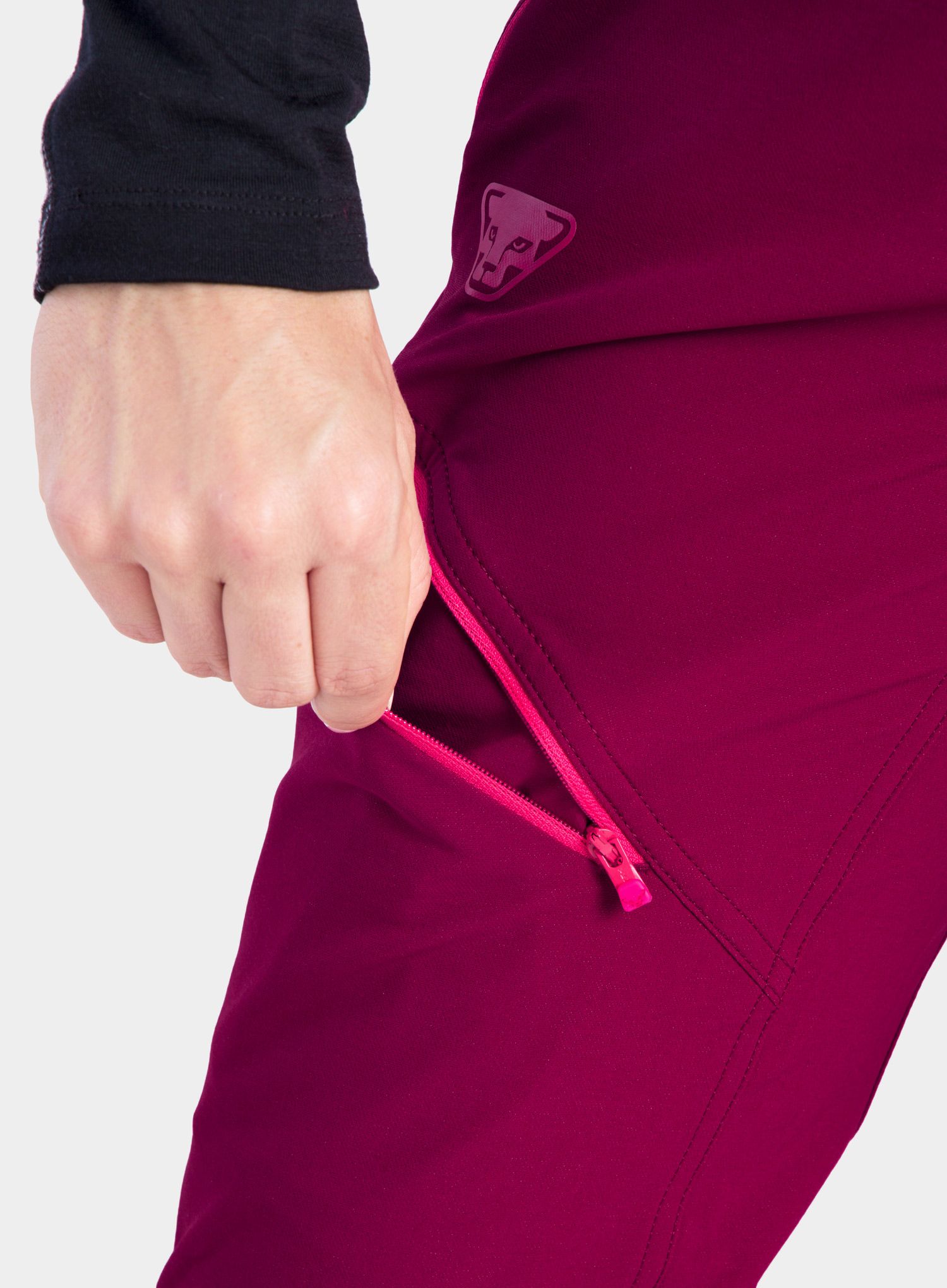 Ženske hlače za turno skijanje Dynafit Mercury 2 Dynastretch Pants - beet red