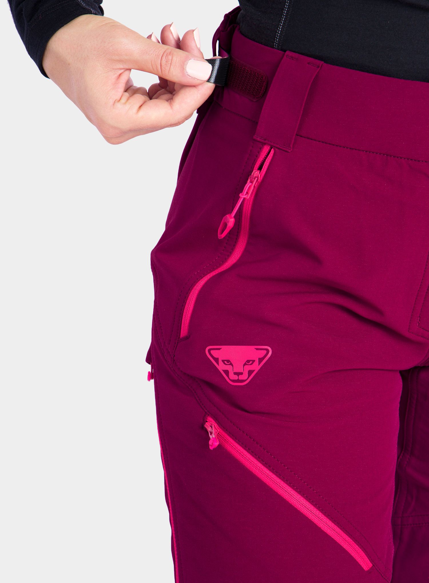 Ženske hlače za turno skijanje Dynafit Mercury 2 Dynastretch Pants - beet red
