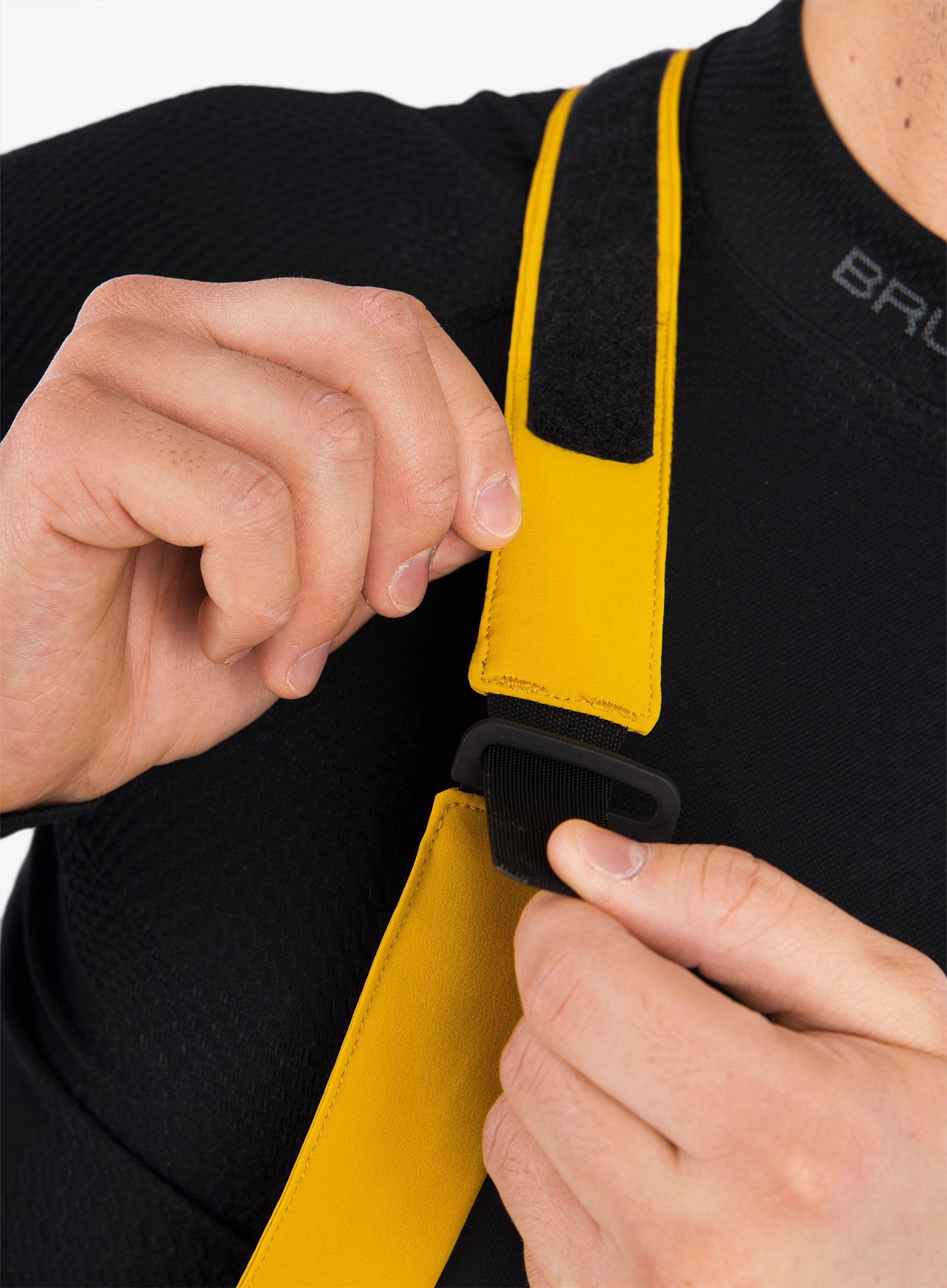 Skijaške hlače Black Diamond Recon Bibs - amber/black