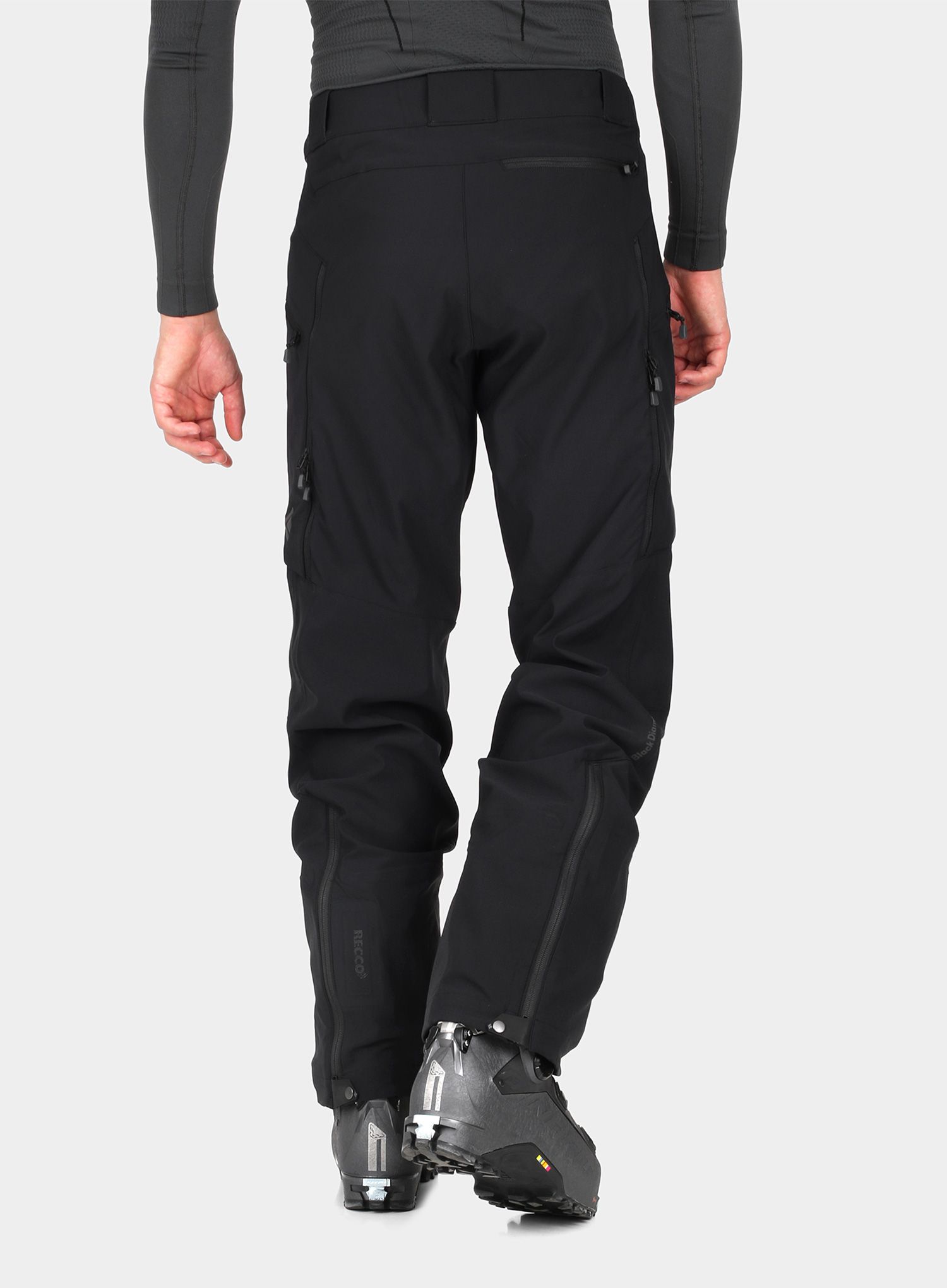 Hlače za turno skijanje Black Diamond Dawn Patrol Pants - black