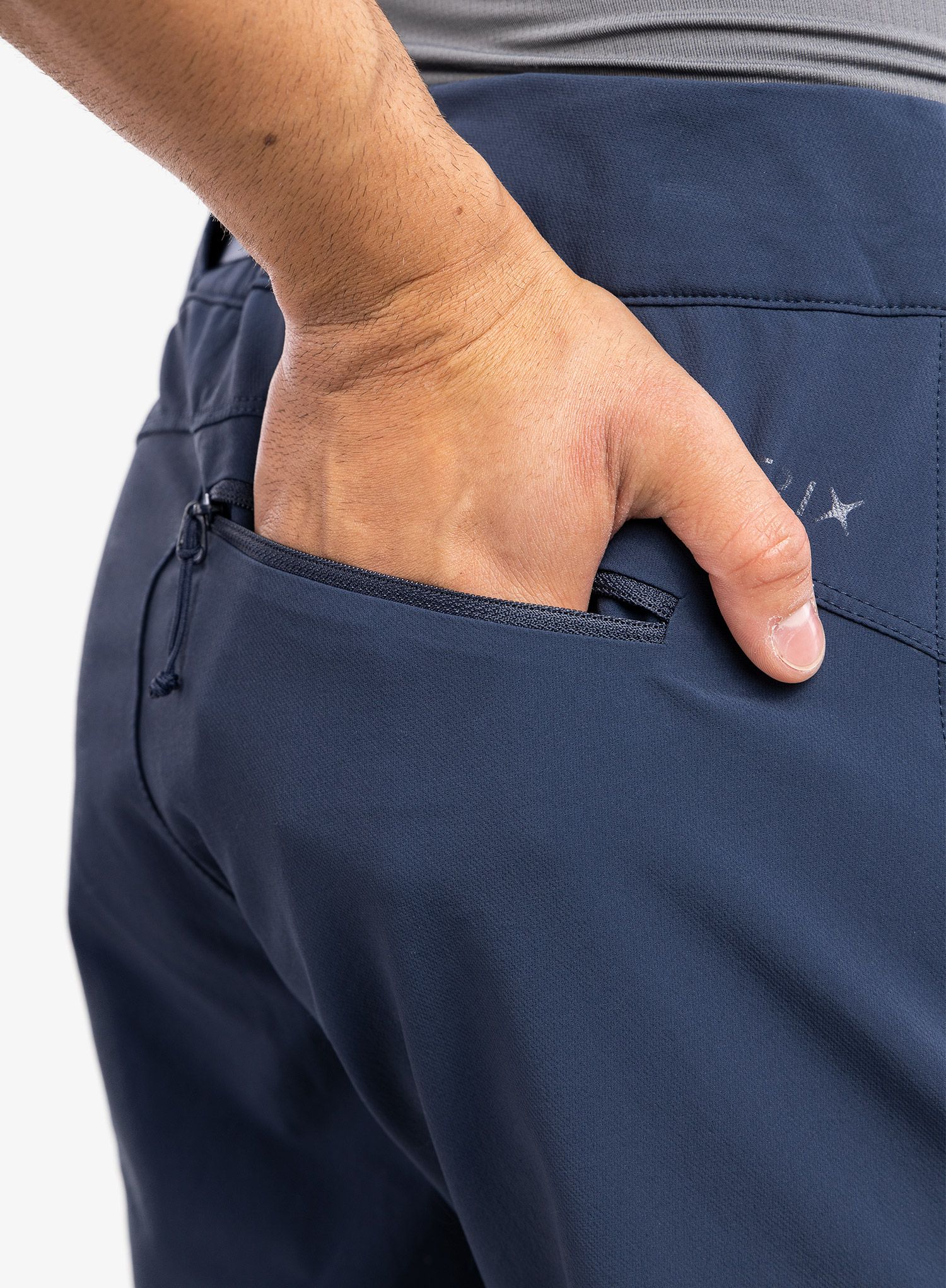 Softshell hlače Rab Incline AS Pants - deep ink