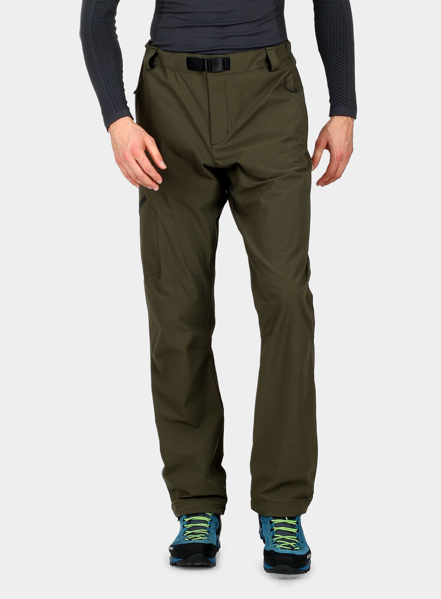 Softshell hlače Black Diamond Alpine Pants - sergeant