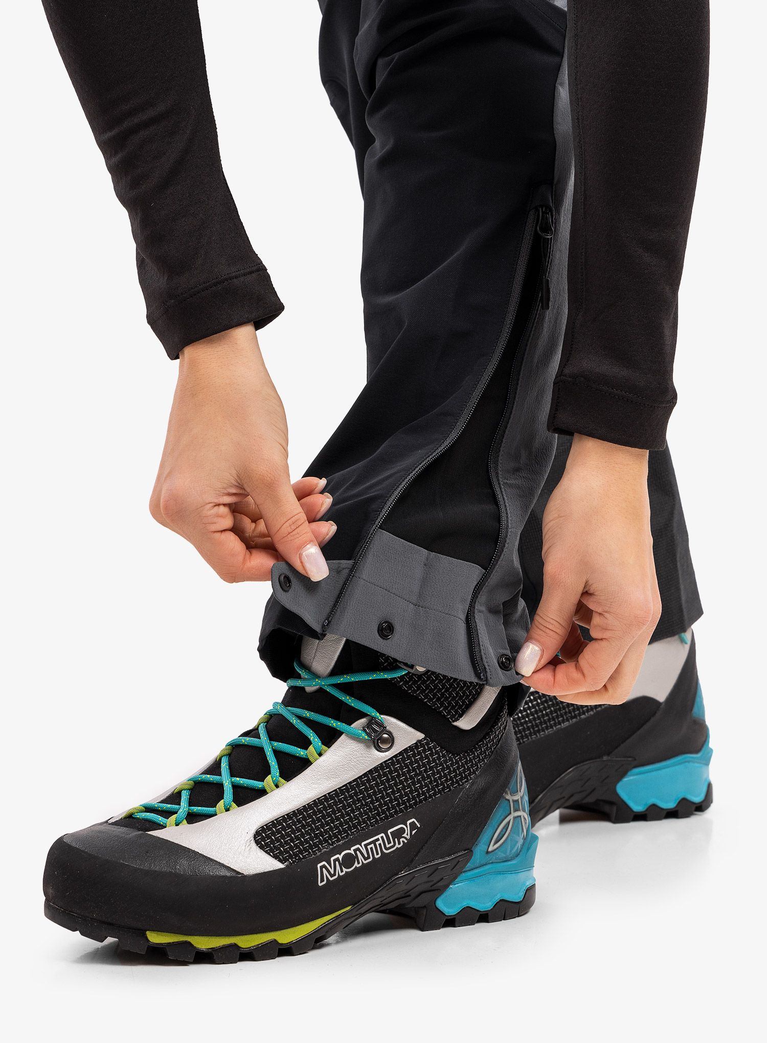 Ženske trekking hlače BlackYak Aceh Pants - iron gate