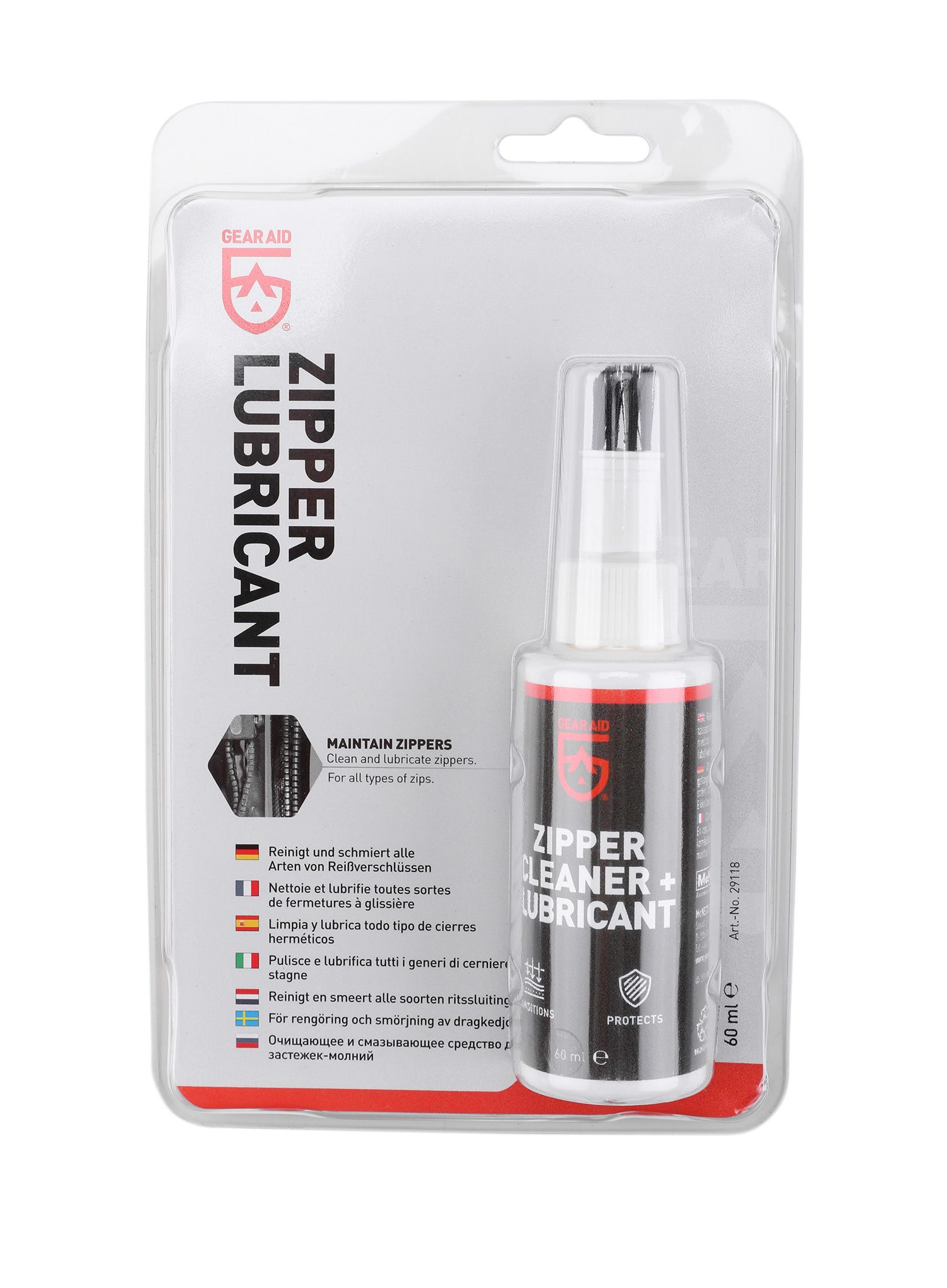 Tekućina Gear Aid Zipper Cleaner Lubricant 60ml