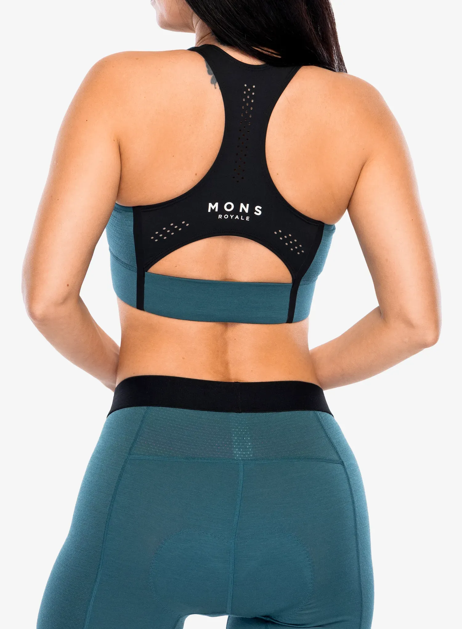 Sportski grudnjak Mons Royale Stratos Bra - abyss