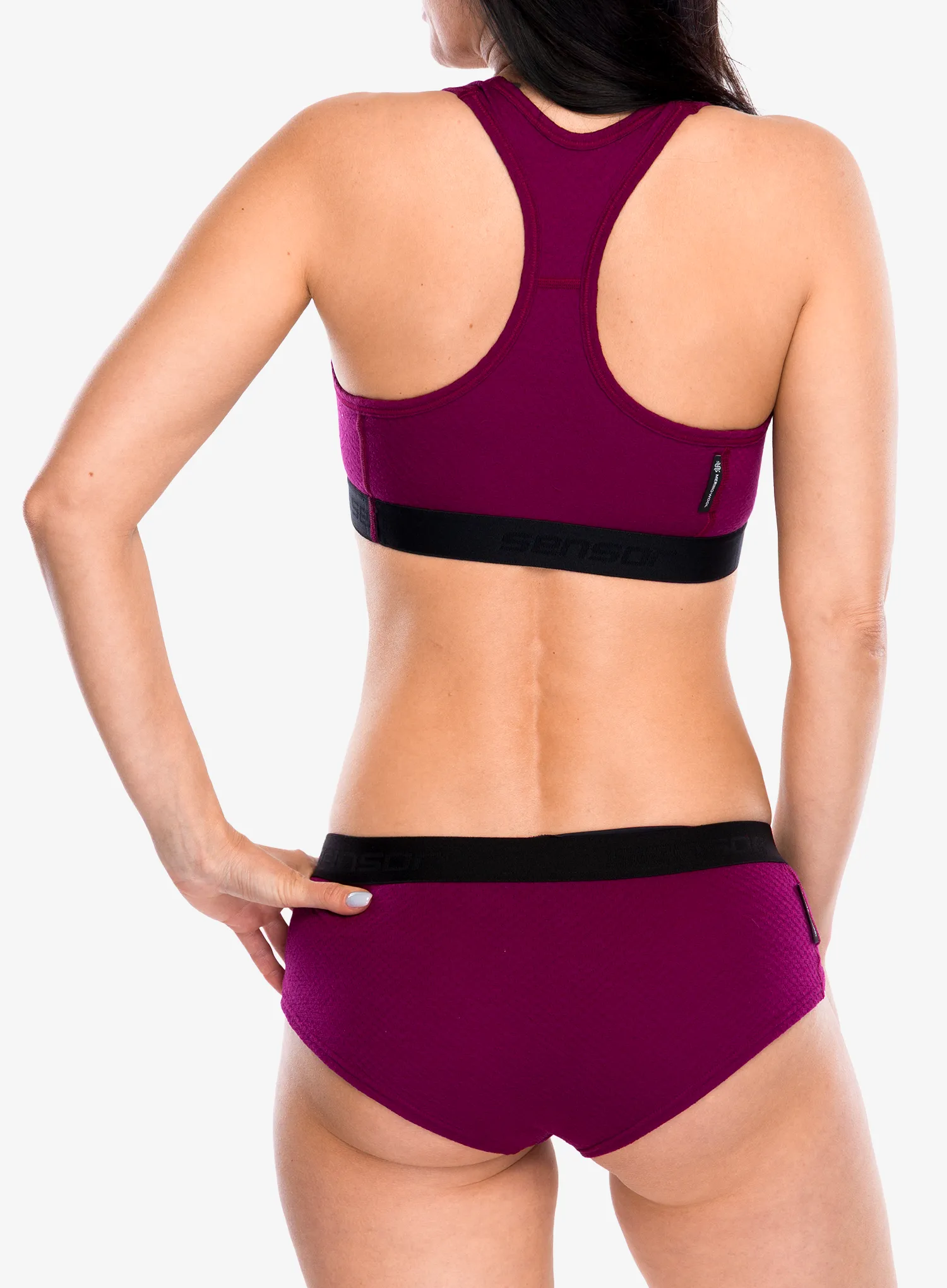 Sportski grudnjak Sensor Merino DF Bra - lilla