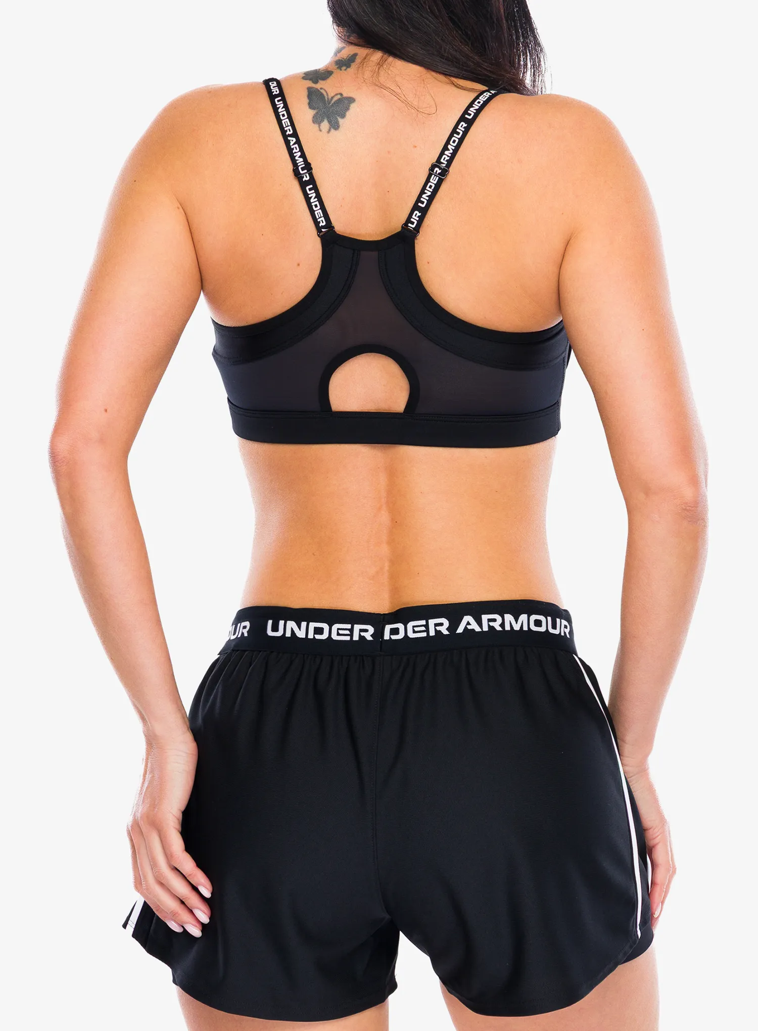 Sportski grudnjak Under Armour Infinity 2.0 Low Sports Bra D-DD - white/black