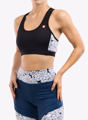 Sportski grudnjak Ocun Misty Bra - black caviar