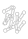 String Ocun Biner Fix 16 mm 10-pack - white