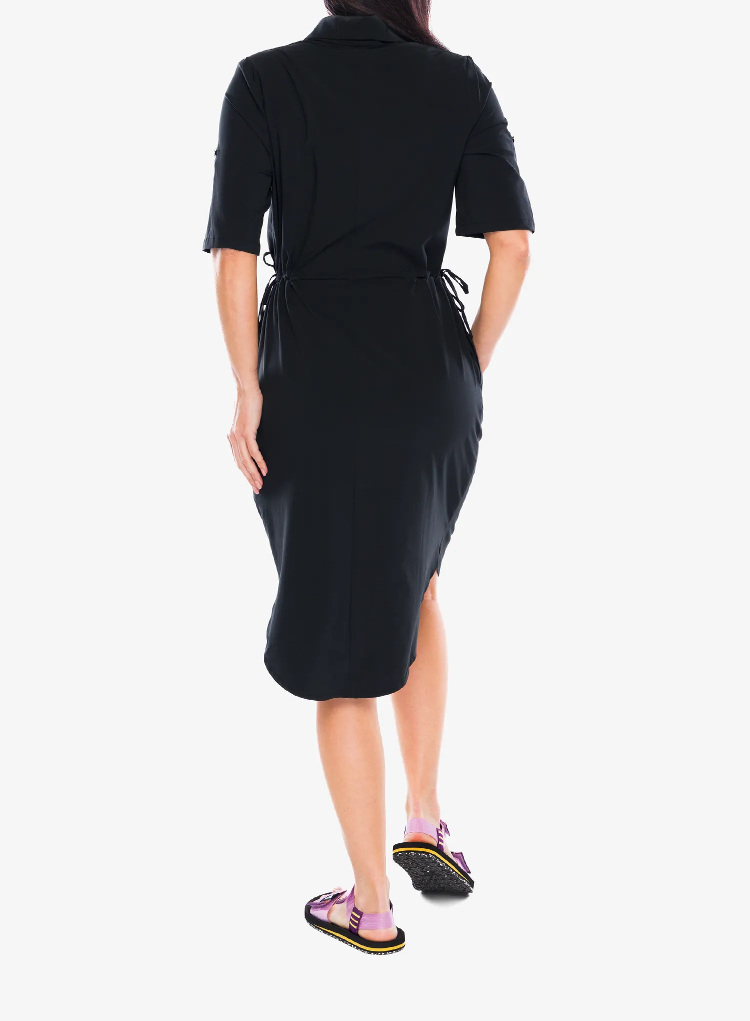 Turistička haljina Royal Robbins Spotless Traveler Dress SS - jet black