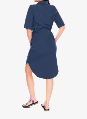 Turistička haljina Royal Robbins Spotless Traveler Dress SS - navy