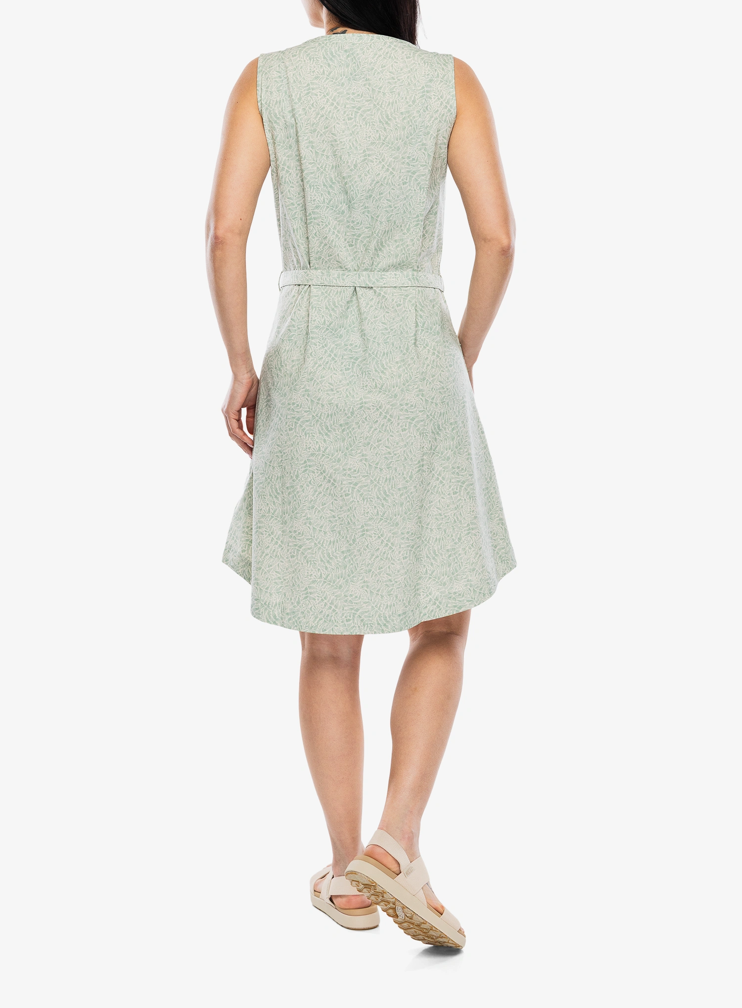 Turistička haljina Royal Robbins Spotless Traveler Tank Dress - sage leaf briar pt