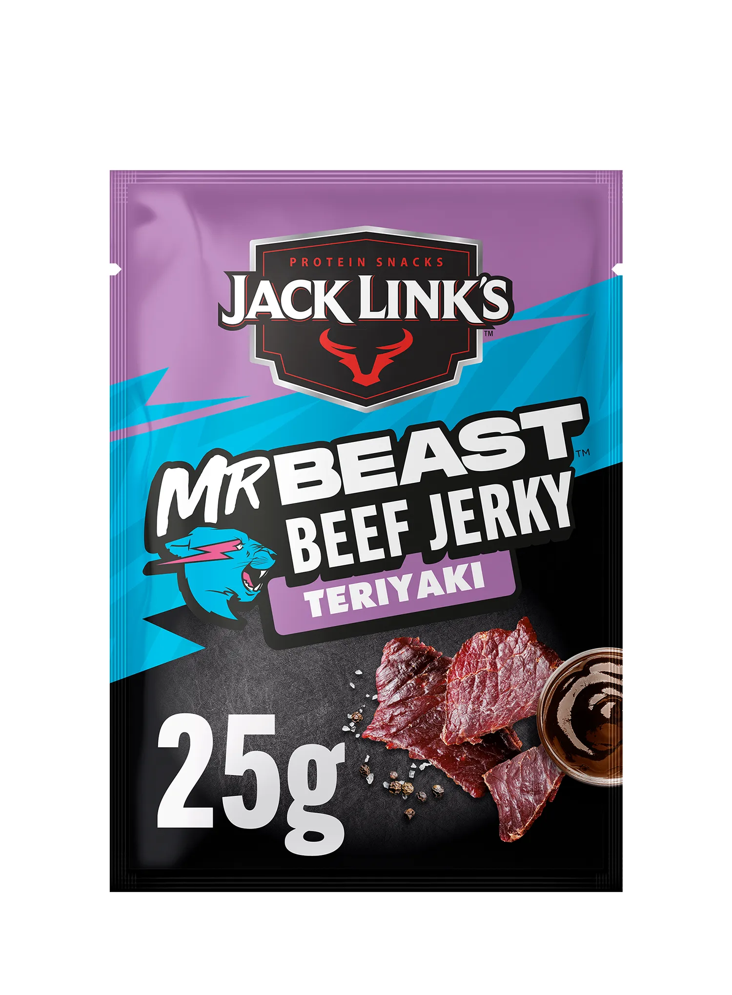 Sušena govedina Jack Link's X MrBeast Beef Jerky Teriyaki 25 g