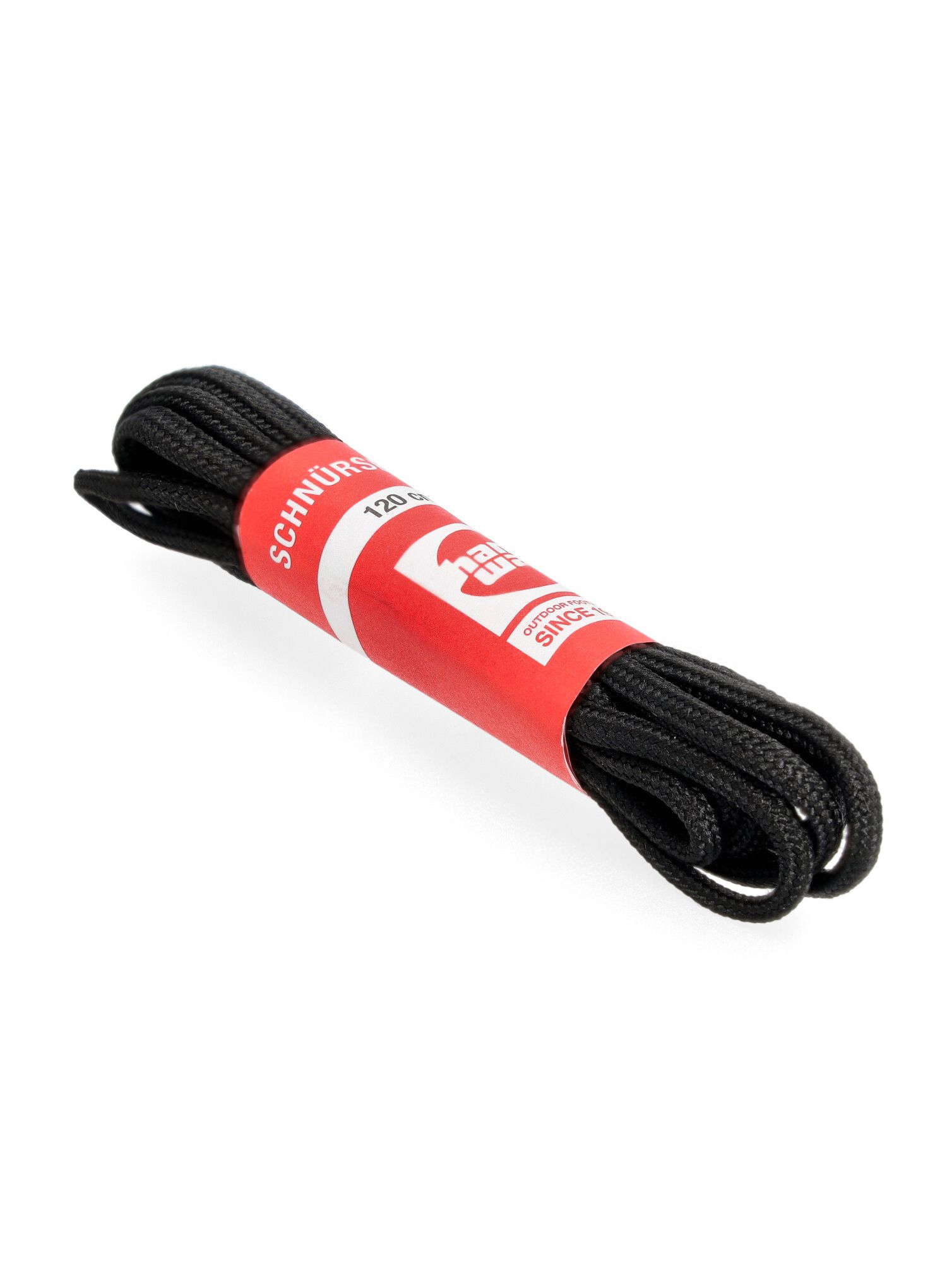 Vezice Hanwag Laces 120 cm - black