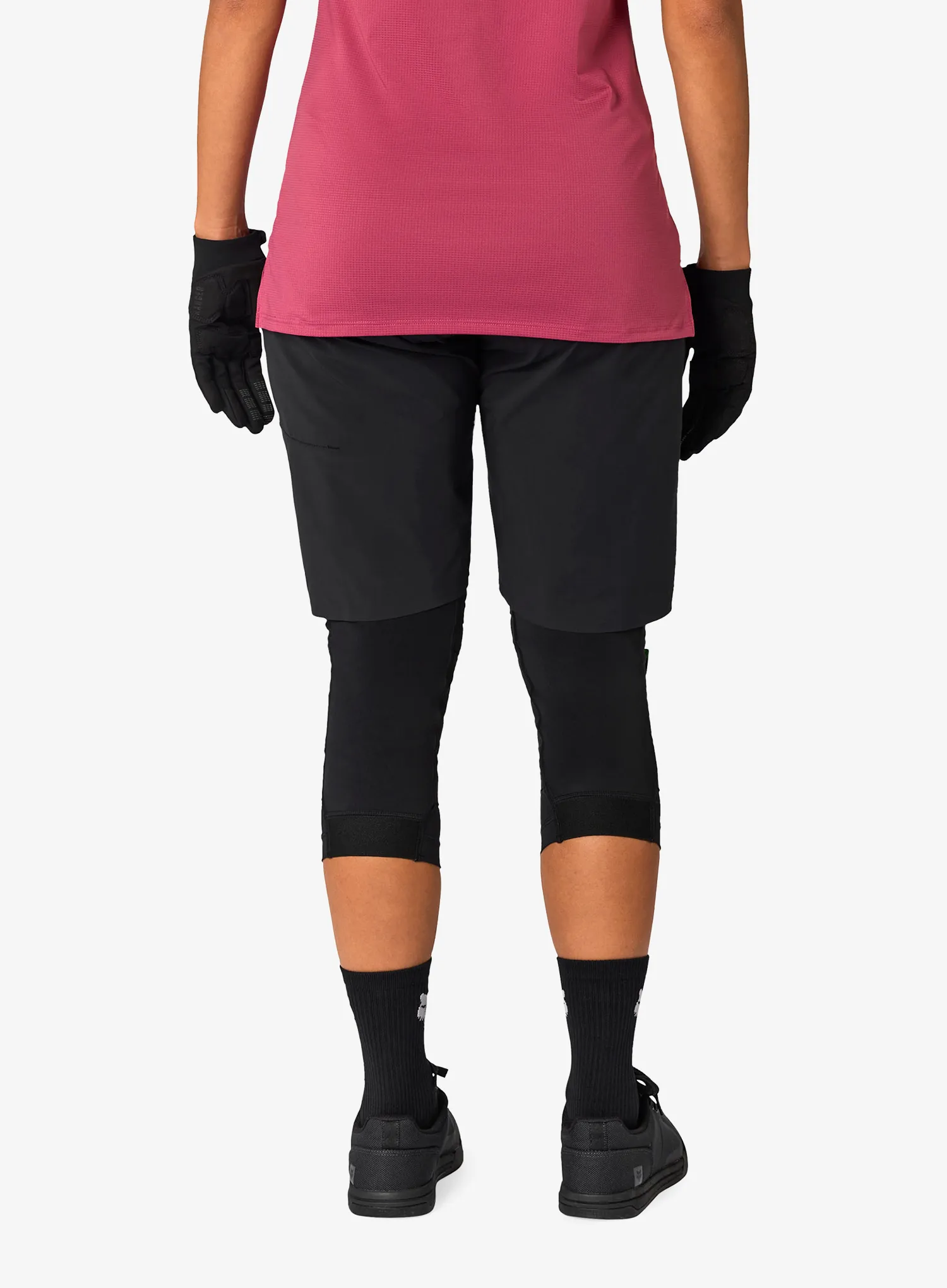 Ženske biciklističke kratke hlače Fox Flexair Short - black