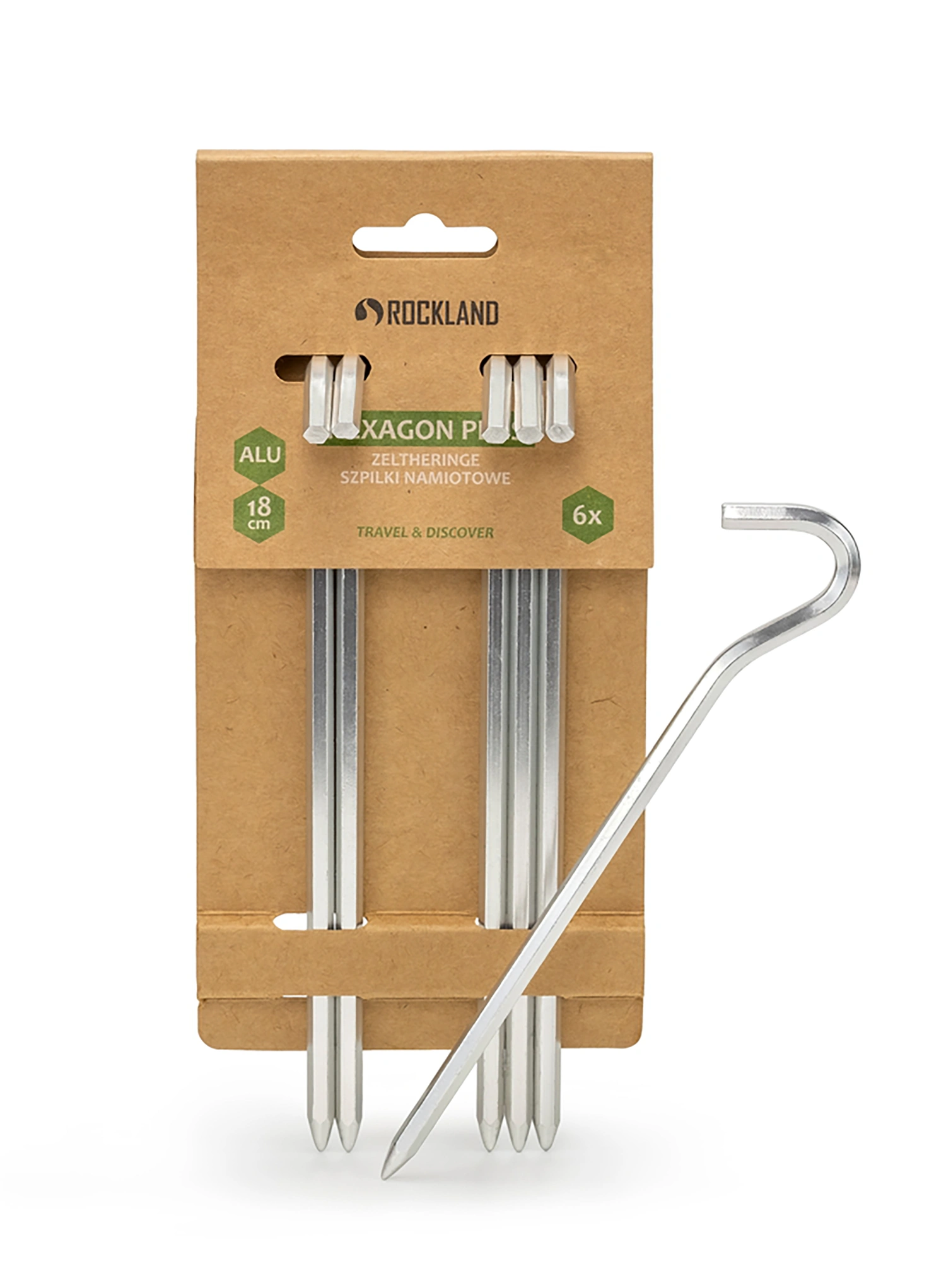 Klinovi za šator Rockland Haxagon 6 pcs