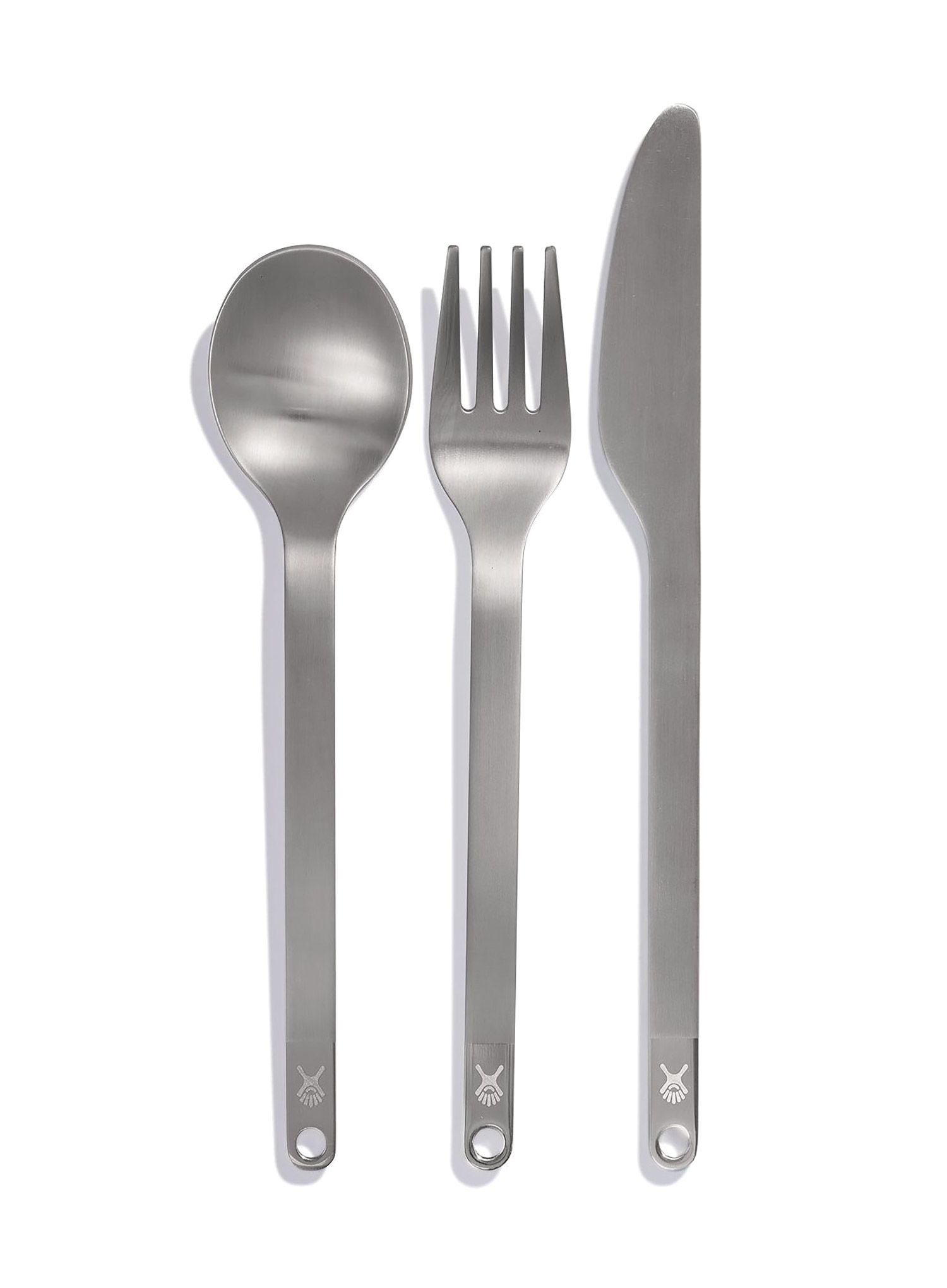 Putni pribor za jelo Hydro Flask Flatware Set Stainless/Pouch - black