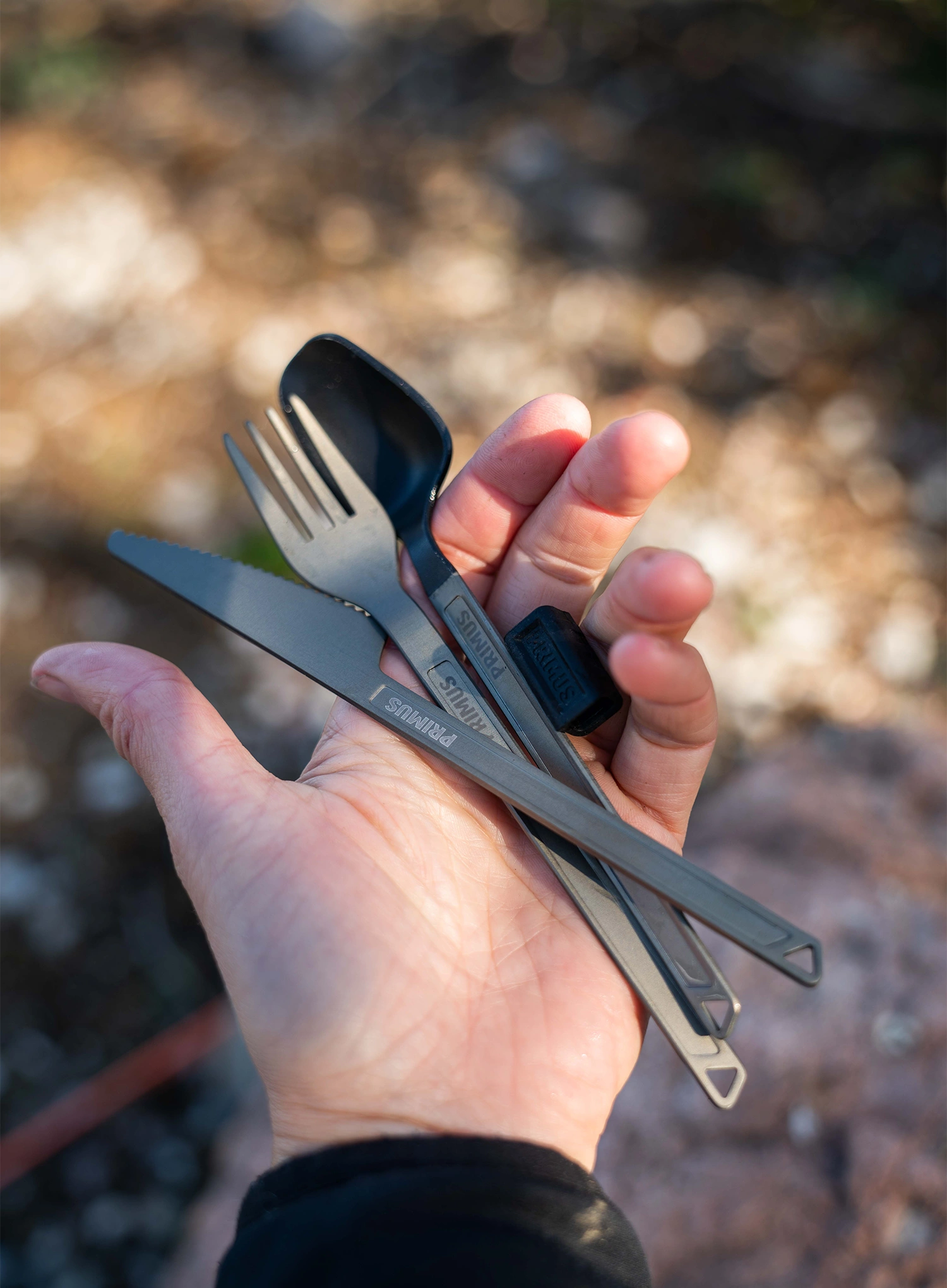 Putni pribor za jelo Primus Trek Cutlery Set - aluminium